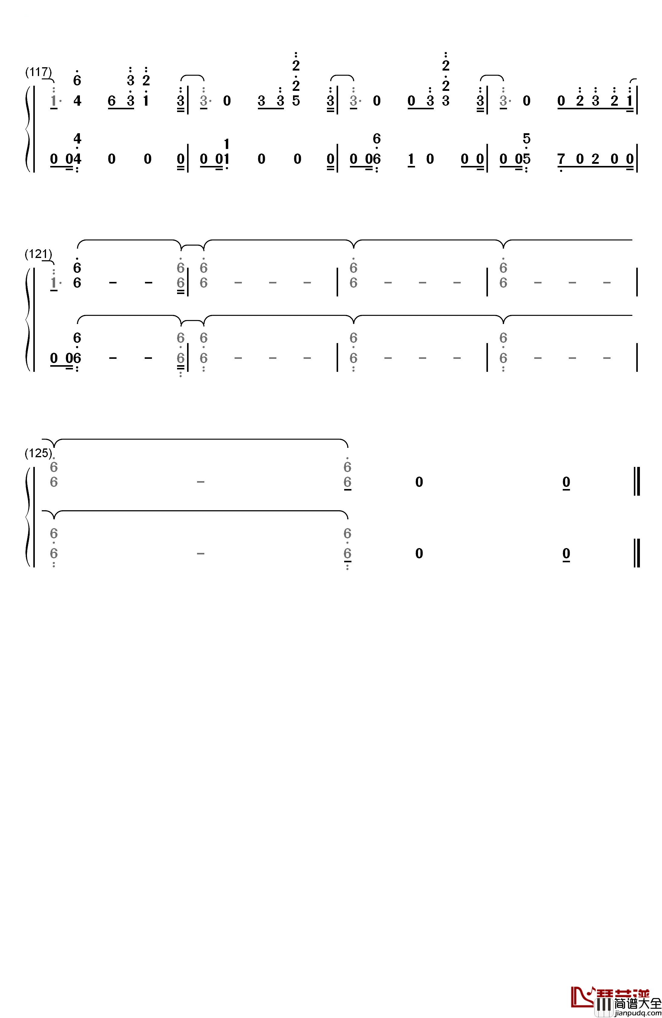 I_Know_You钢琴简谱_数字双手_Craig_David_Bastille