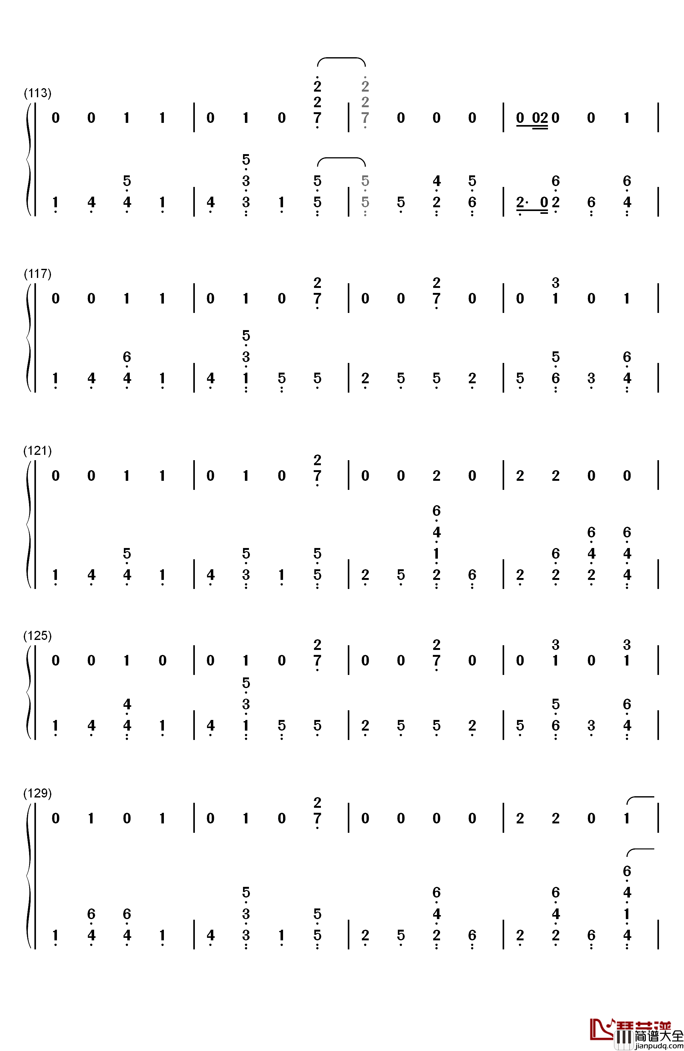 So_It_Goes…钢琴简谱_数字双手_Taylor_Swift