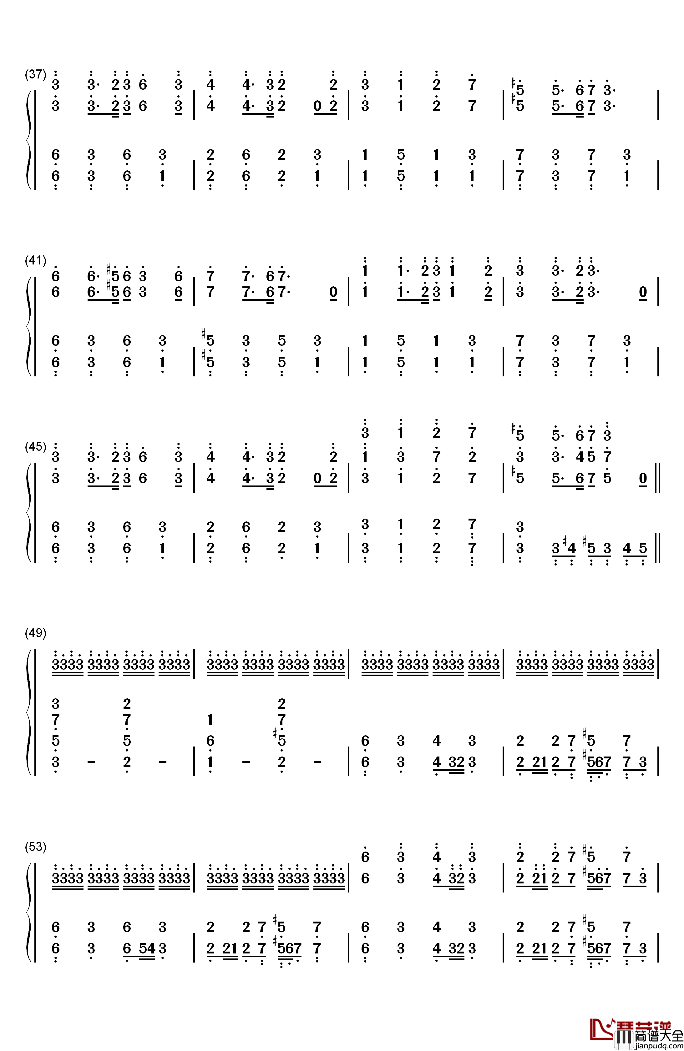 Soviet_March钢琴简谱_数字双手_James_Hannigan