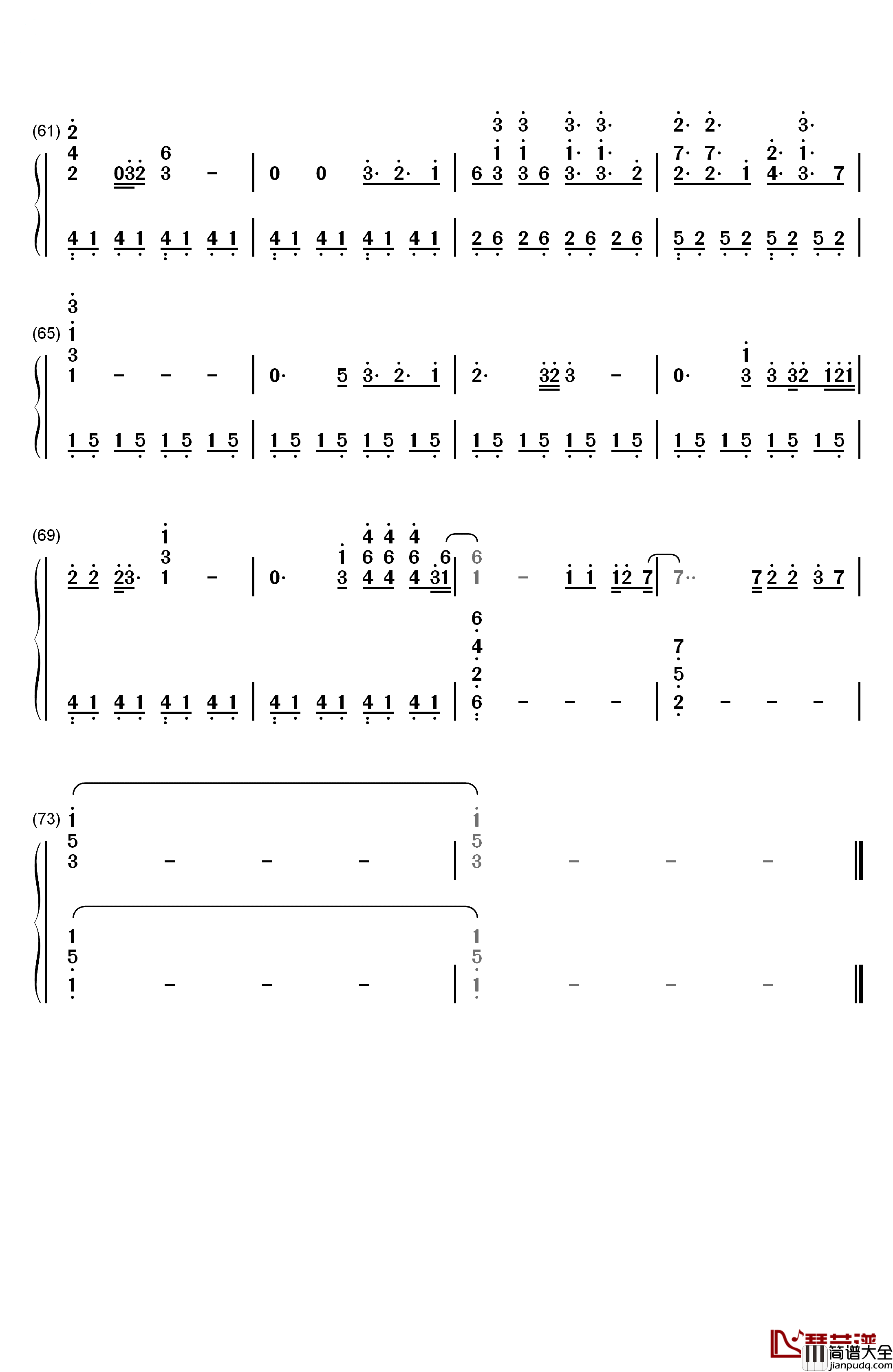 Missing_You钢琴简谱_数字双手_All_Time_Low