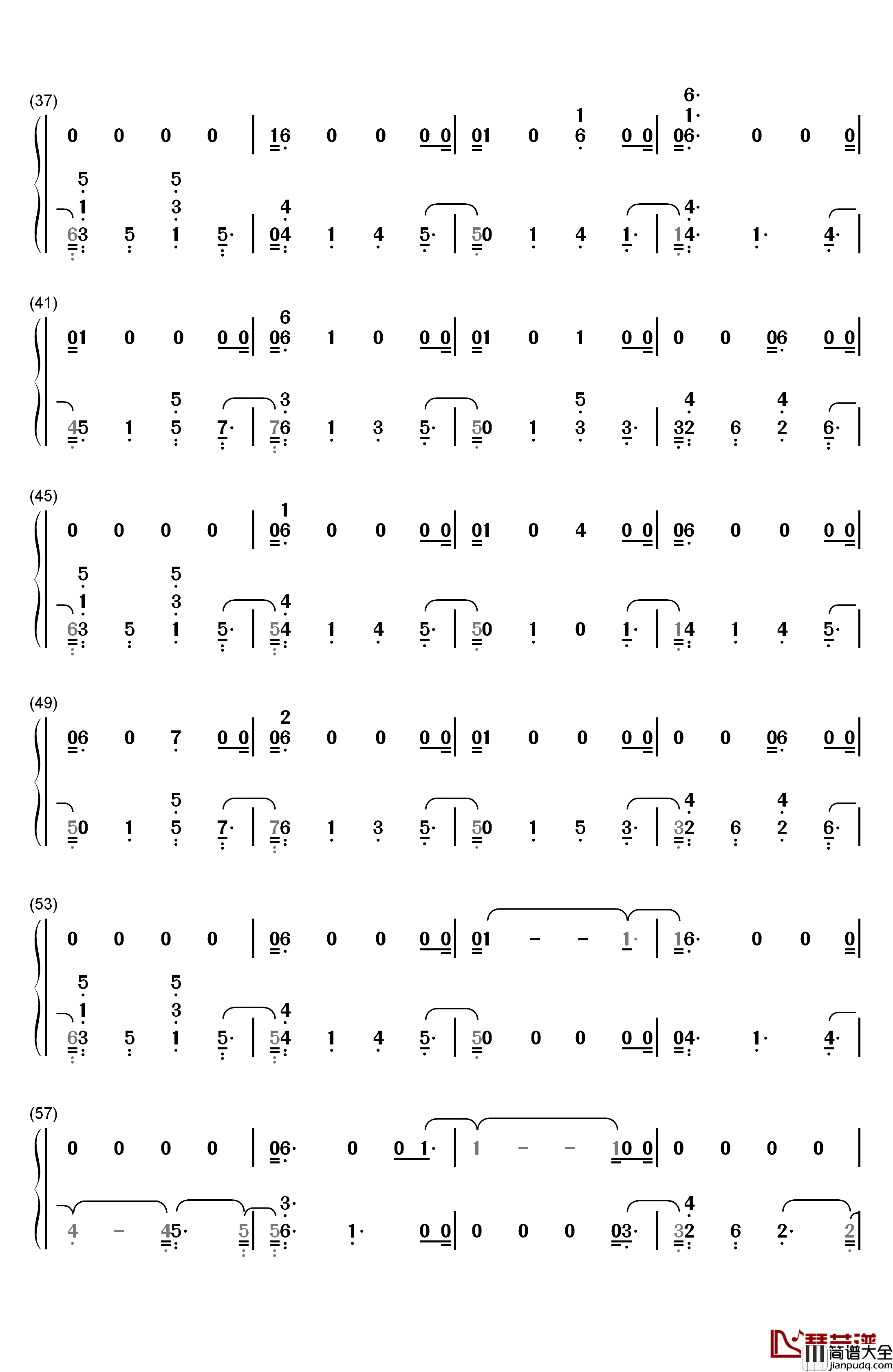 We_Could_Go_Back钢琴简谱_数字双手_Jonas_Blue