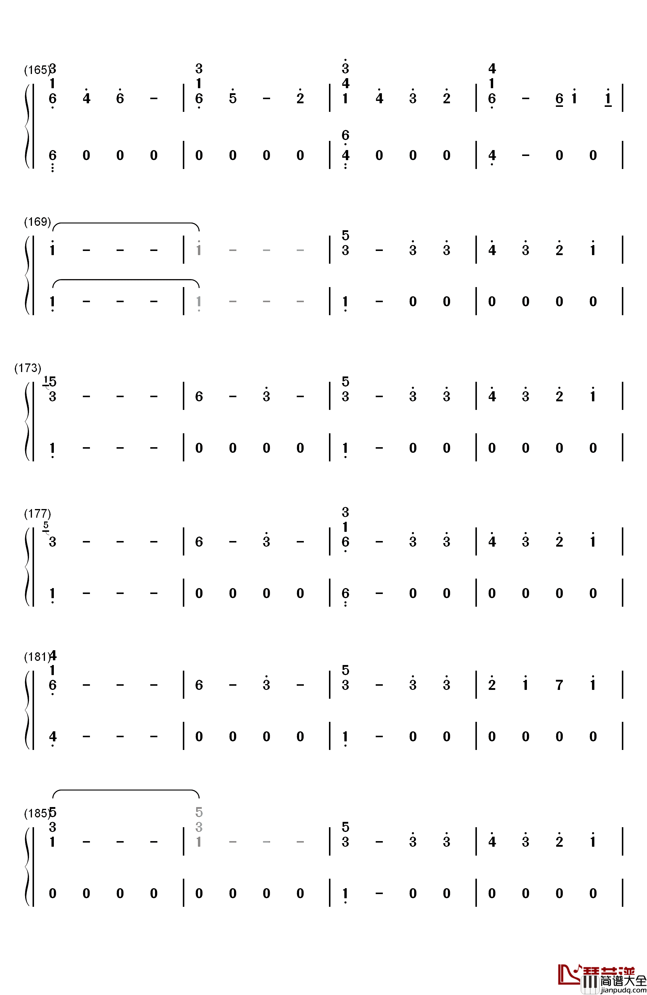 PYNK钢琴简谱_数字双手_Janelle_Monae