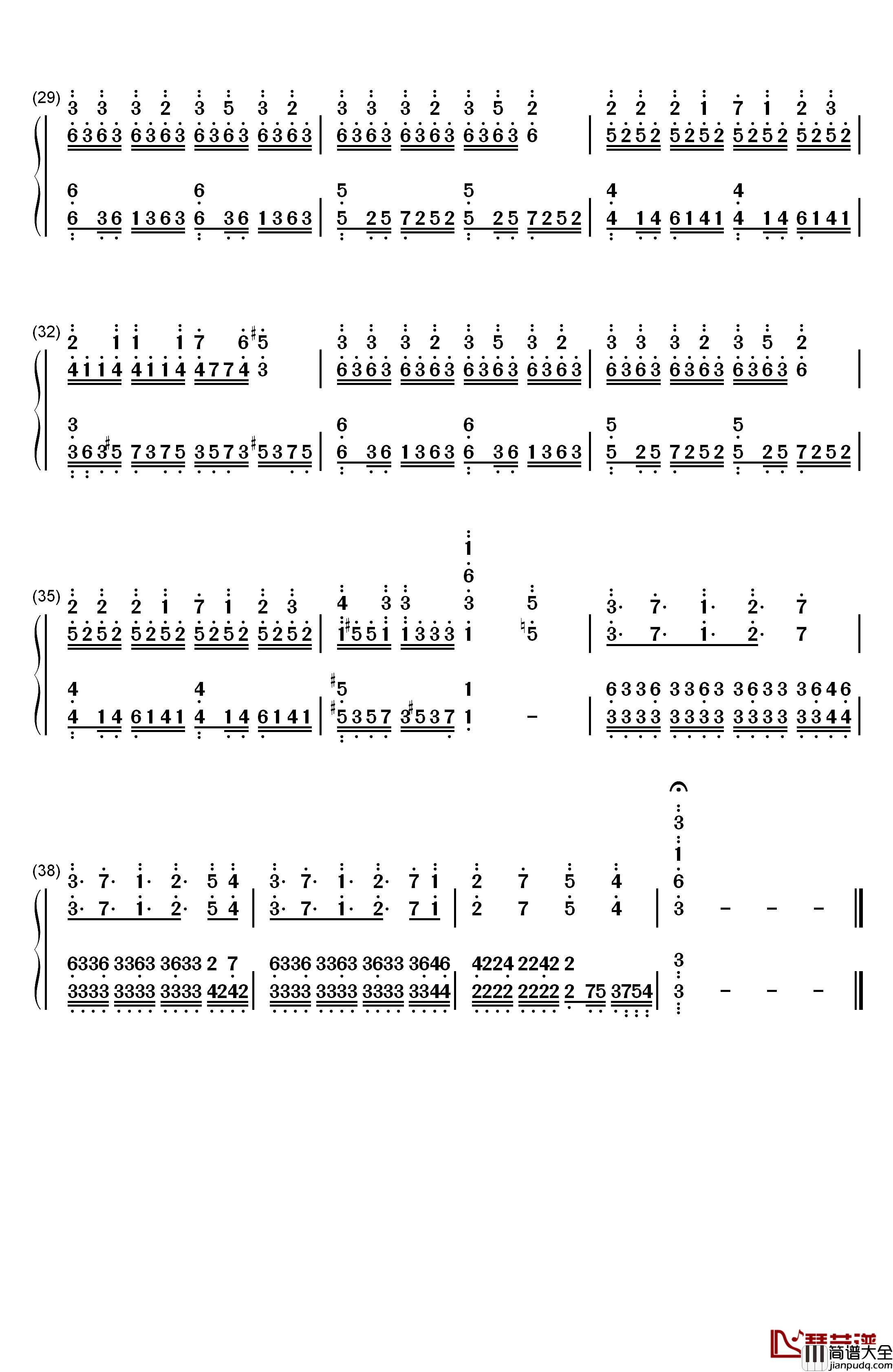 唯心論钢琴简谱_数字双手_巡音ルカ