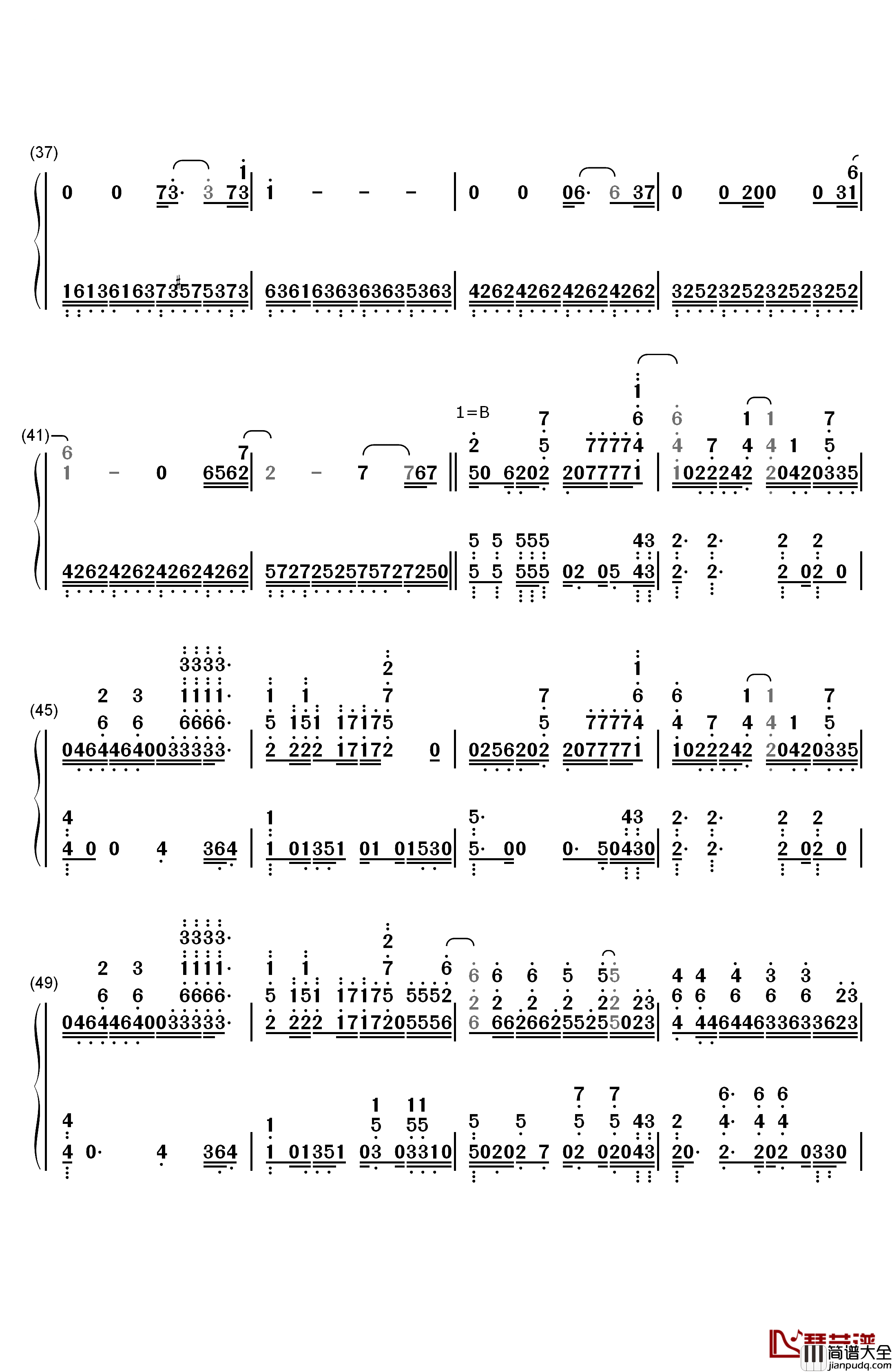 Atlas钢琴简谱_数字双手_Coldplay