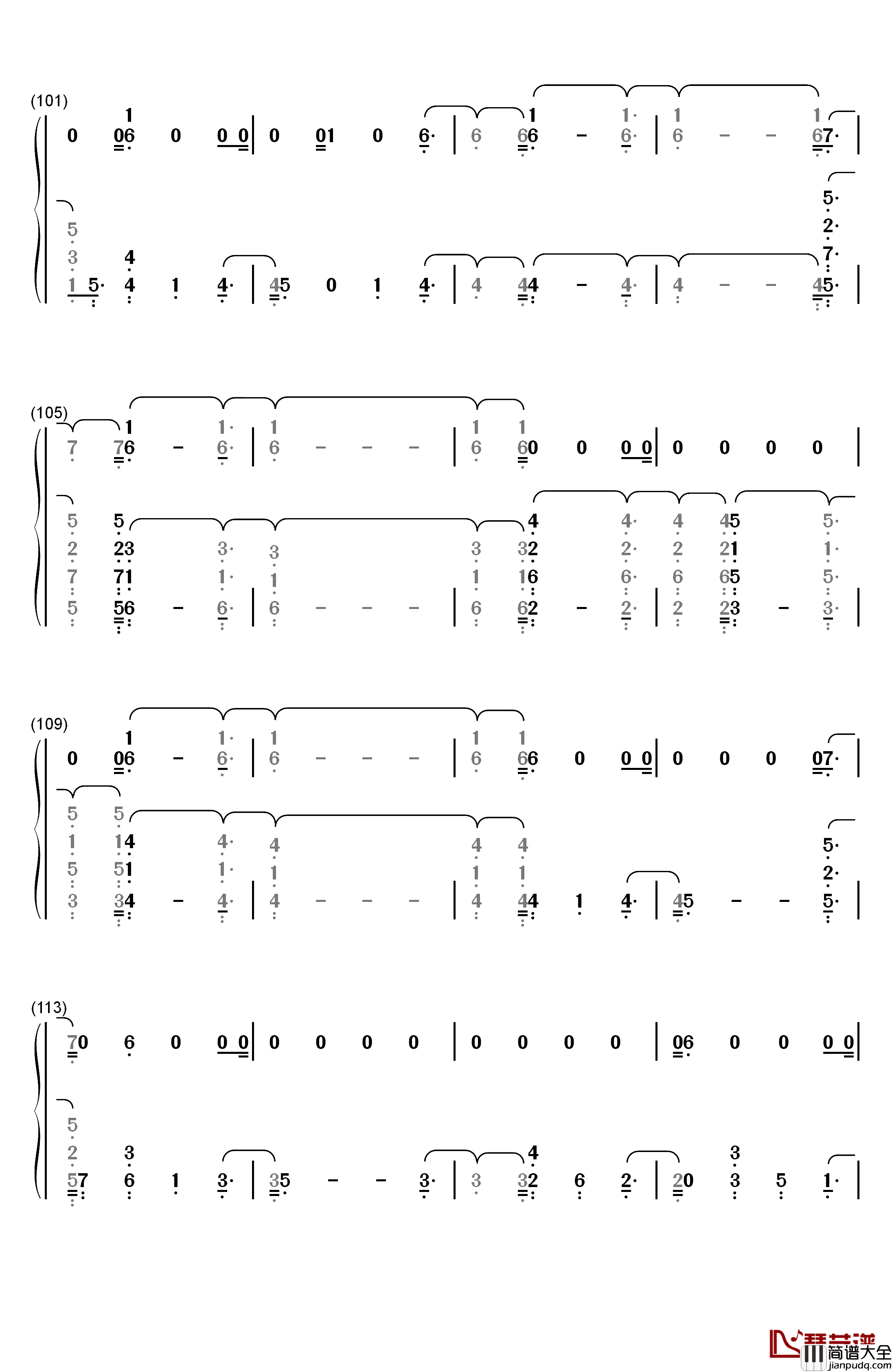 We_Could_Go_Back钢琴简谱_数字双手_Jonas_Blue