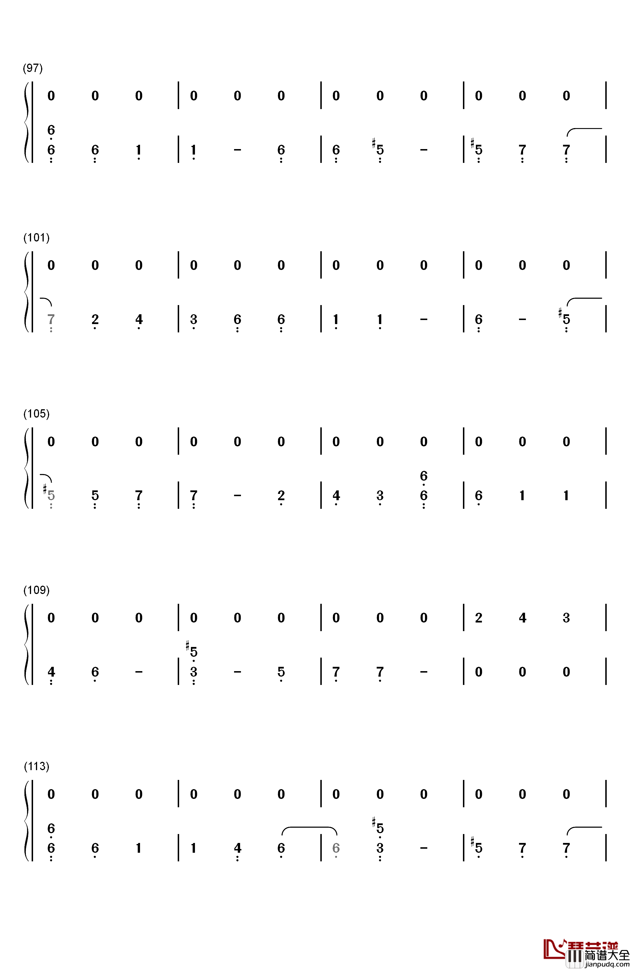 Havana钢琴简谱_数字双手_Camila_Cabello