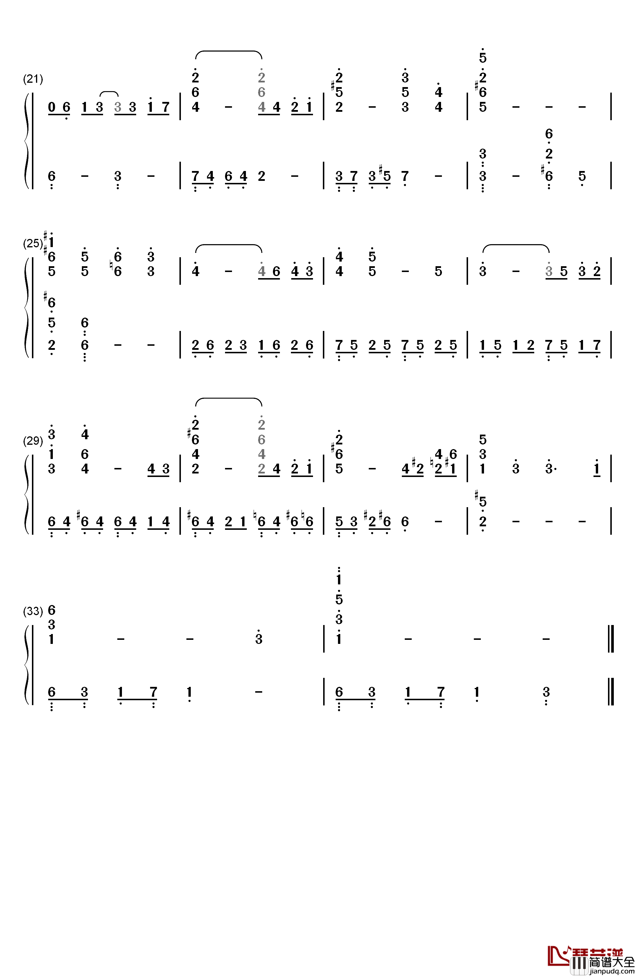 The_Lonely_Man_Theme钢琴简谱_数字双手_Joe_Harnell