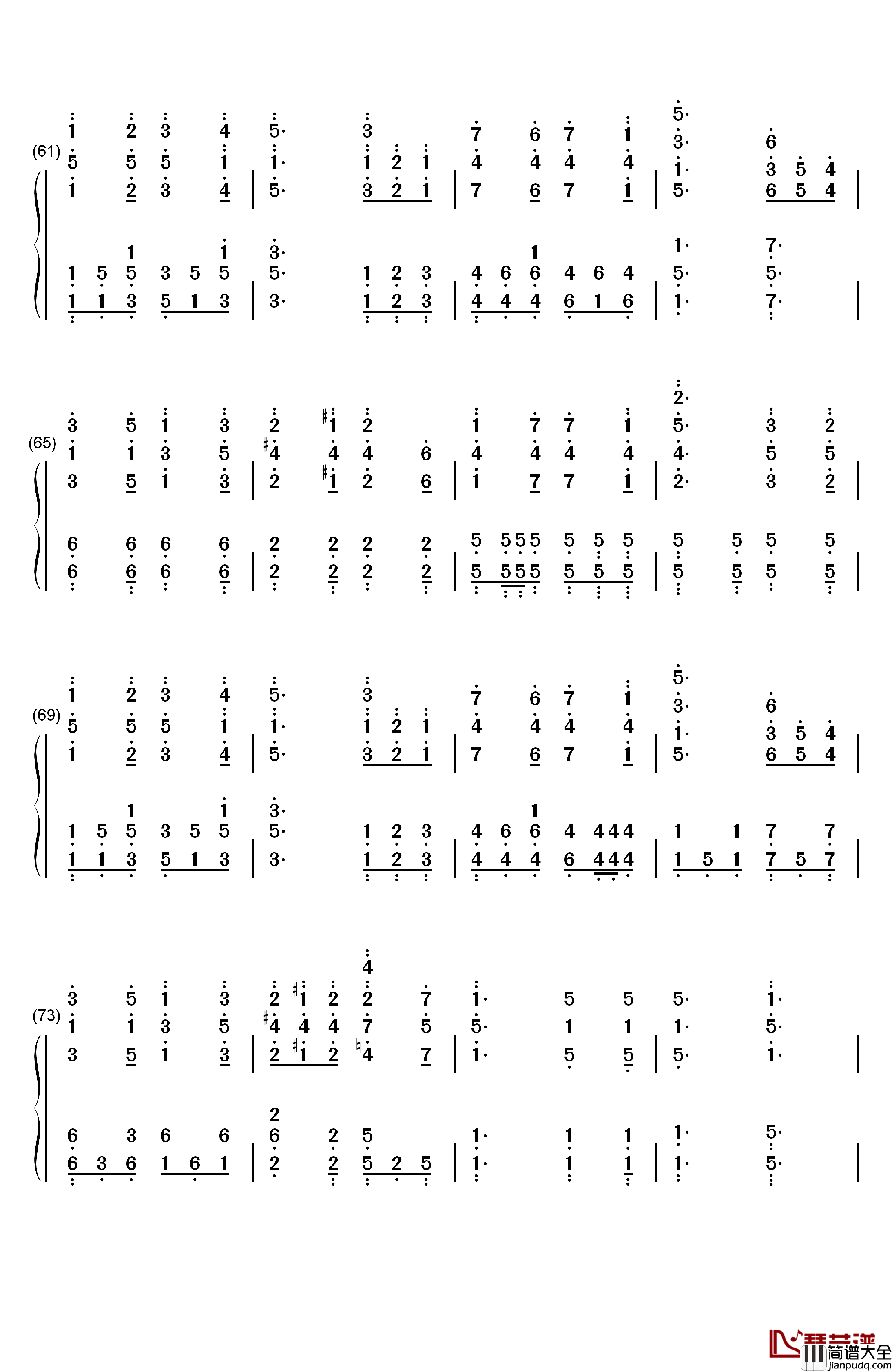 Do_You_Hear_the_People_Sing?钢琴简谱_数字双手_克劳德_米歇尔·勋伯格_阿兰·鲍伯利