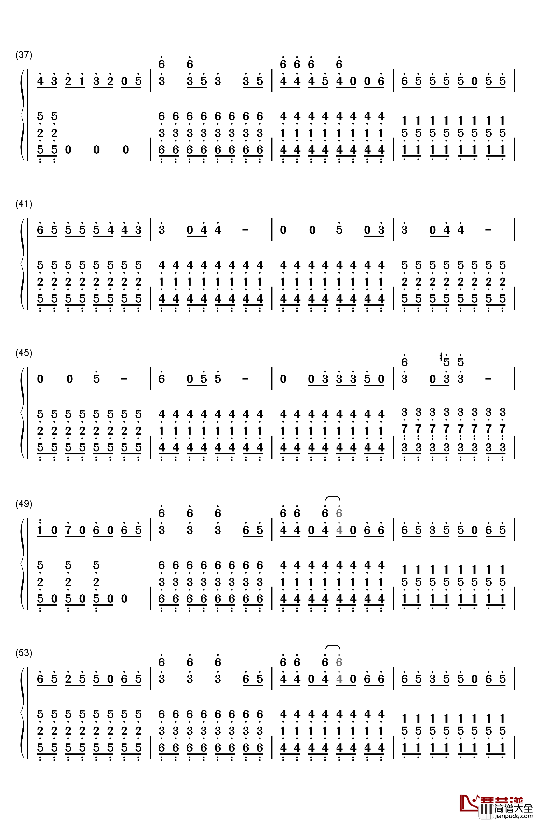 You're_Gonna_Go_Far_Kid钢琴简谱_数字双手_The_Offspring