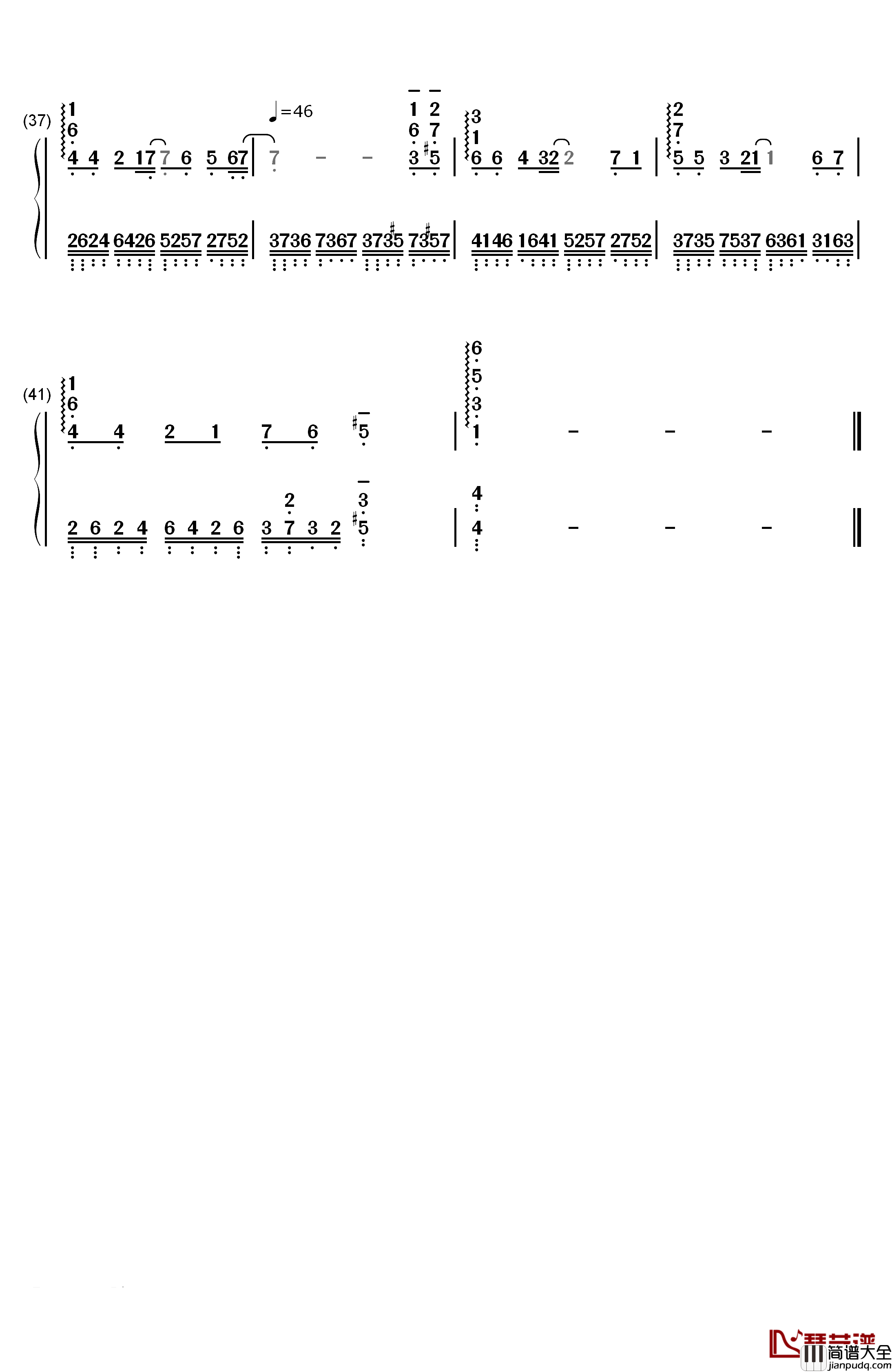 年华都是无效信钢琴简谱_数字双手_神思者