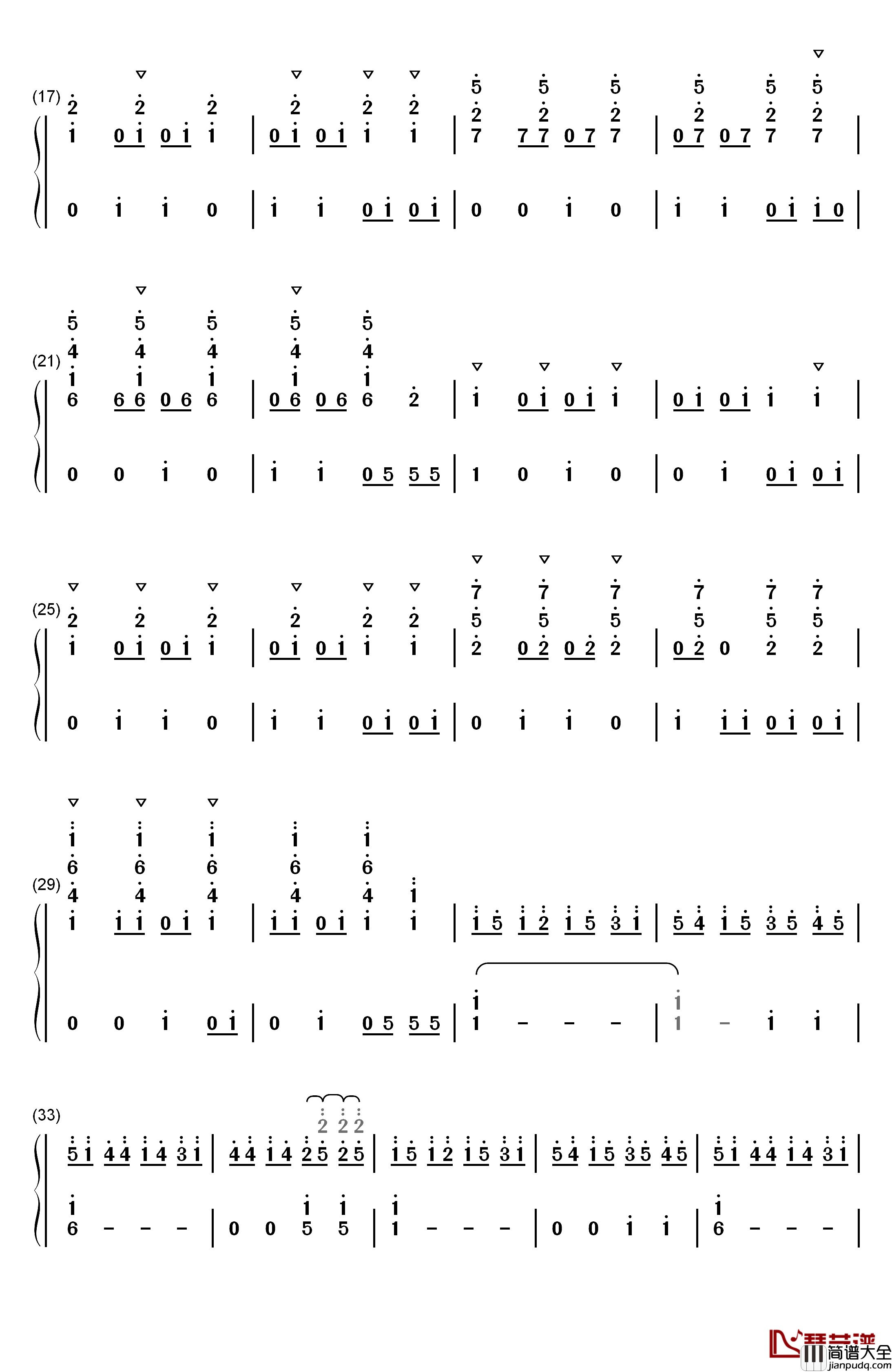 All_of_Me_完整版钢琴简谱_数字双手_Jon_Schmidt