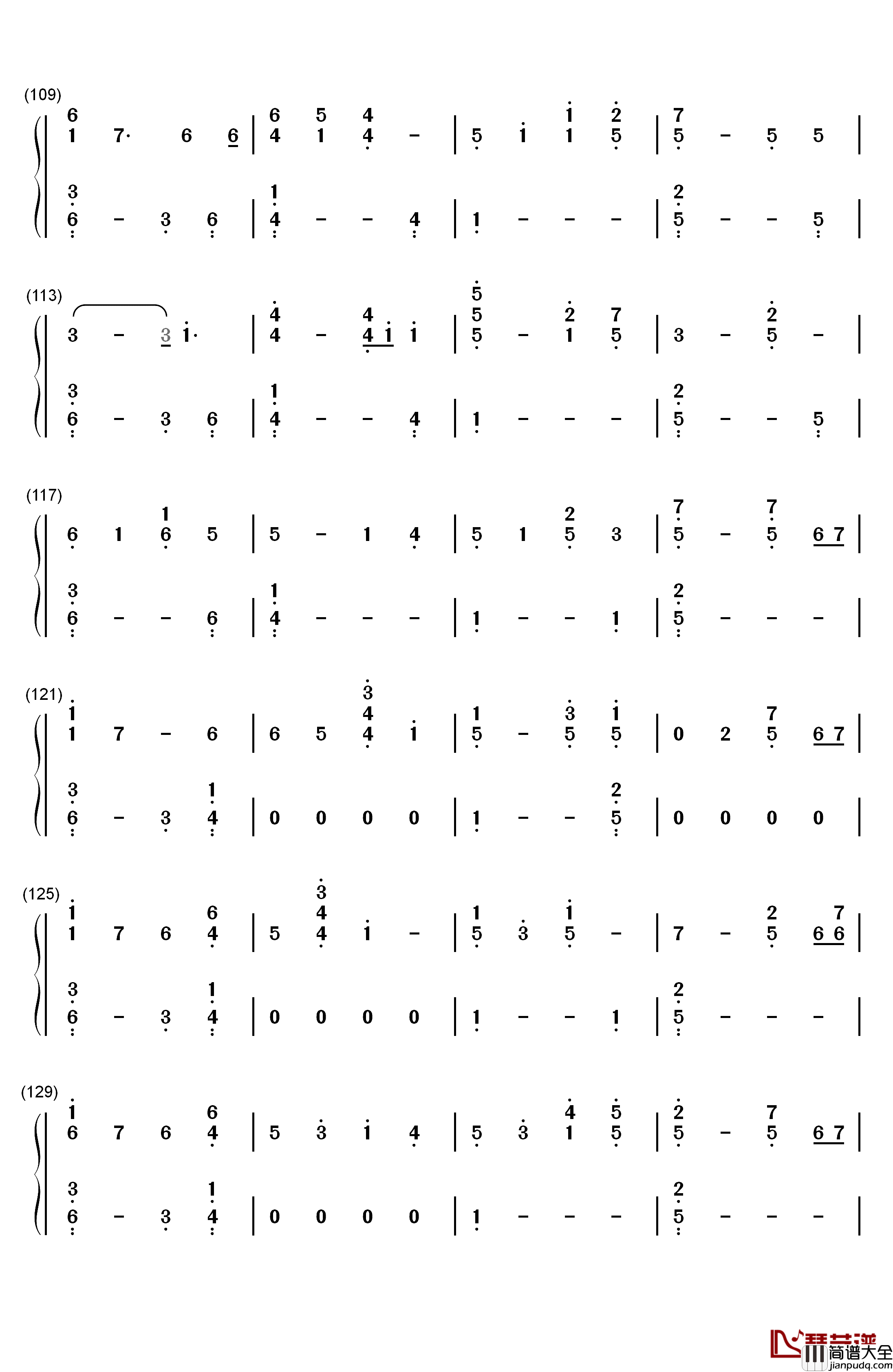 Waste_It_On_Me钢琴简谱_数字双手_Steve_Aoki_BTS