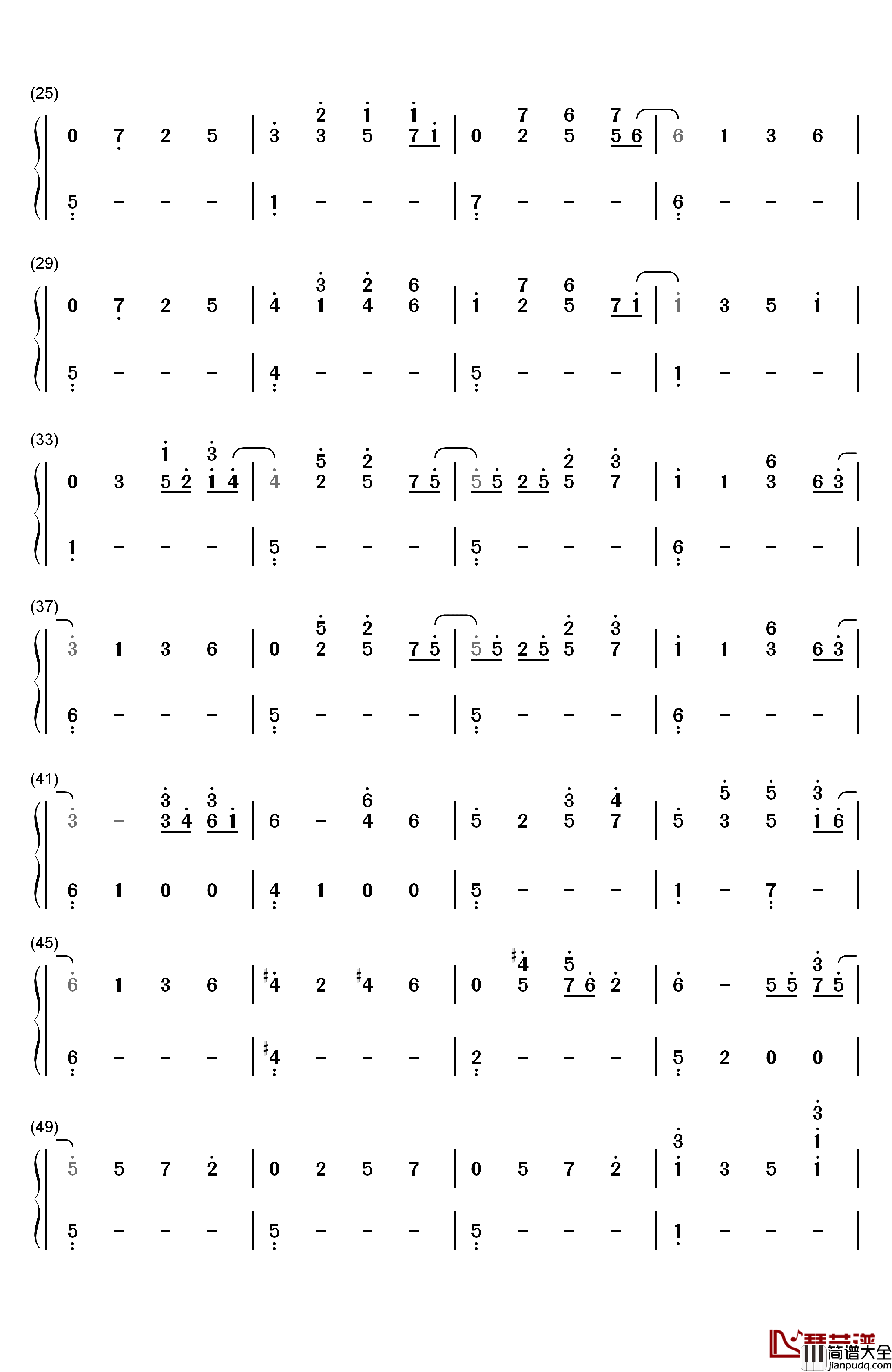 青春のラップタイム钢琴简谱_数字双手_NMB48