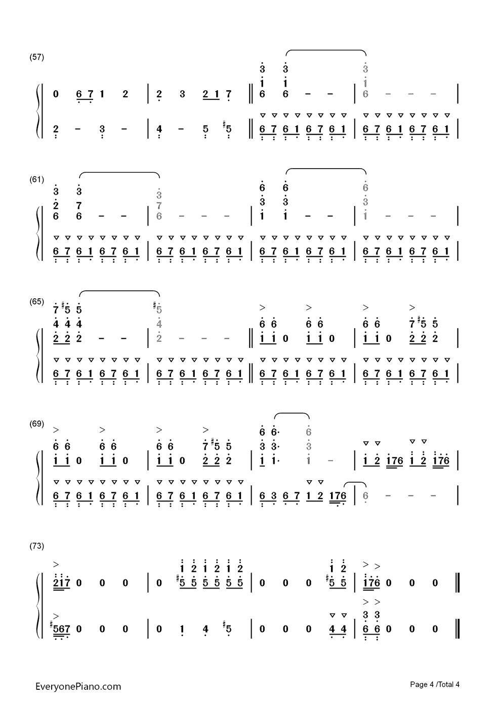 Duel_of_The_Fates钢琴简谱_数字双手_John_Williams