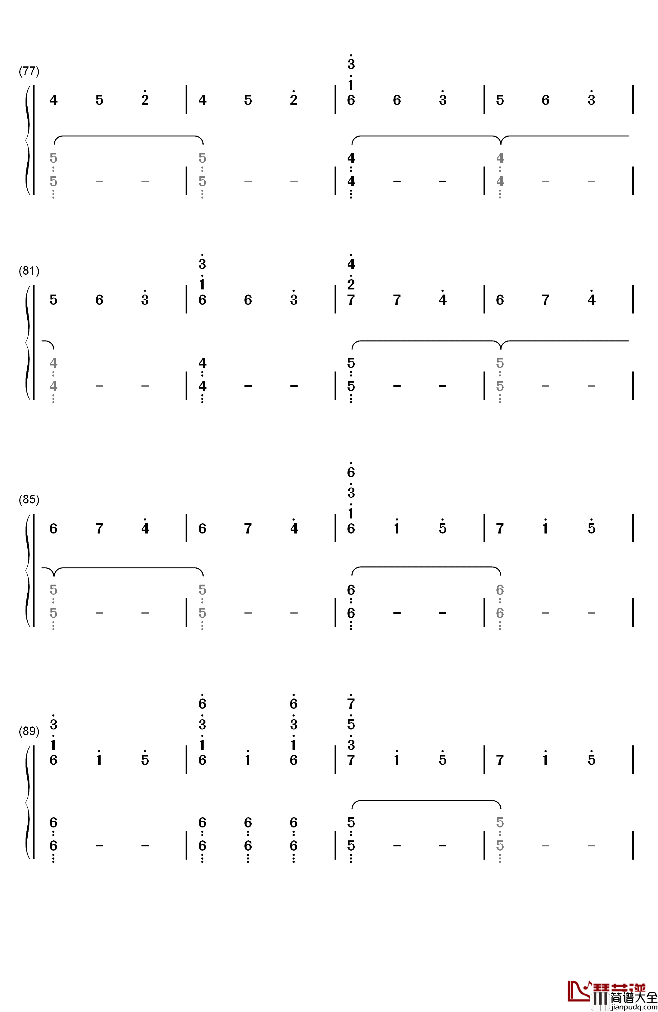 Purity_of_Heart钢琴简谱_数字双手_Steve_Jablonsky