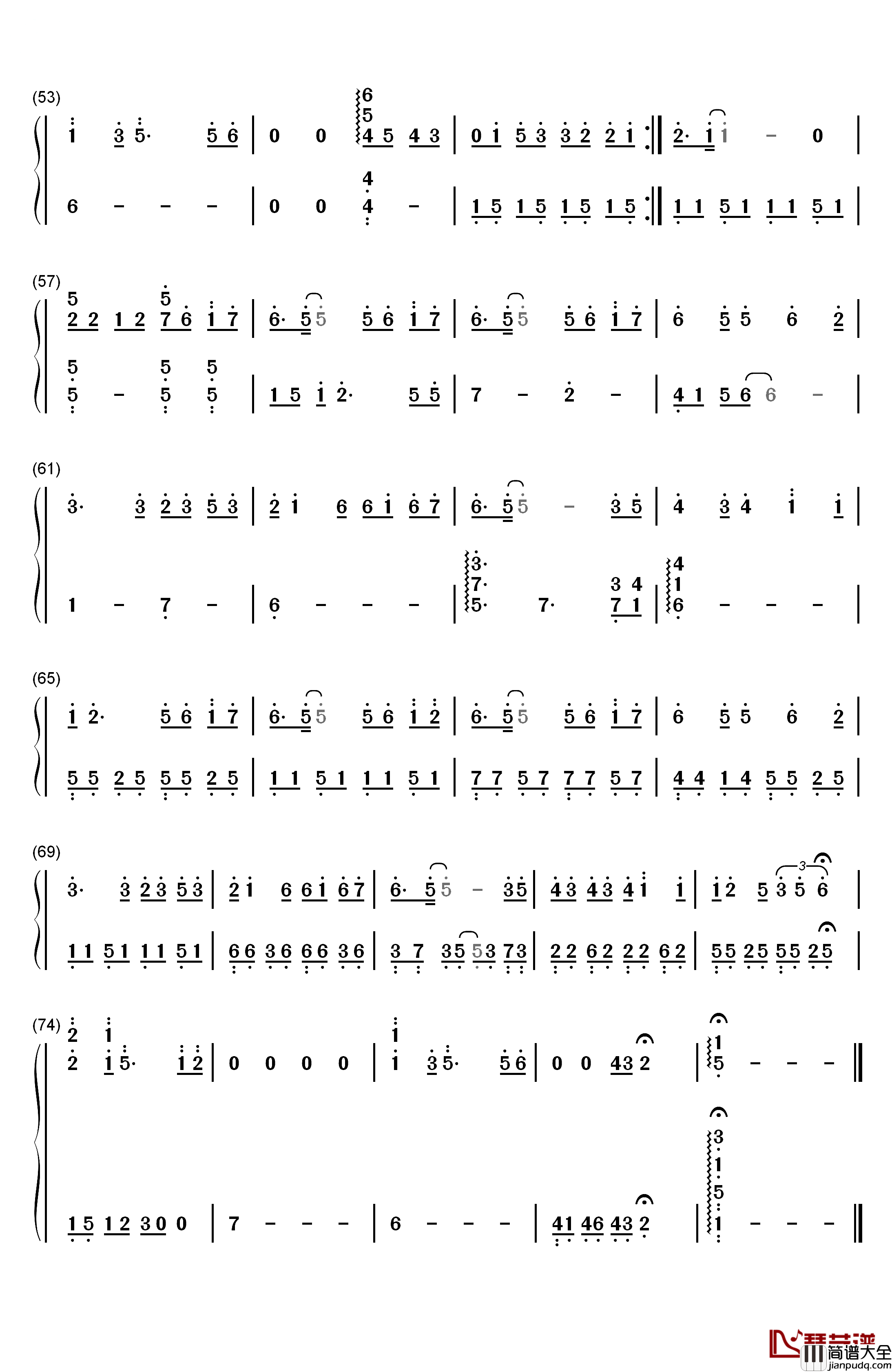 我们都被忘了钢琴简谱_数字双手_谢安琪