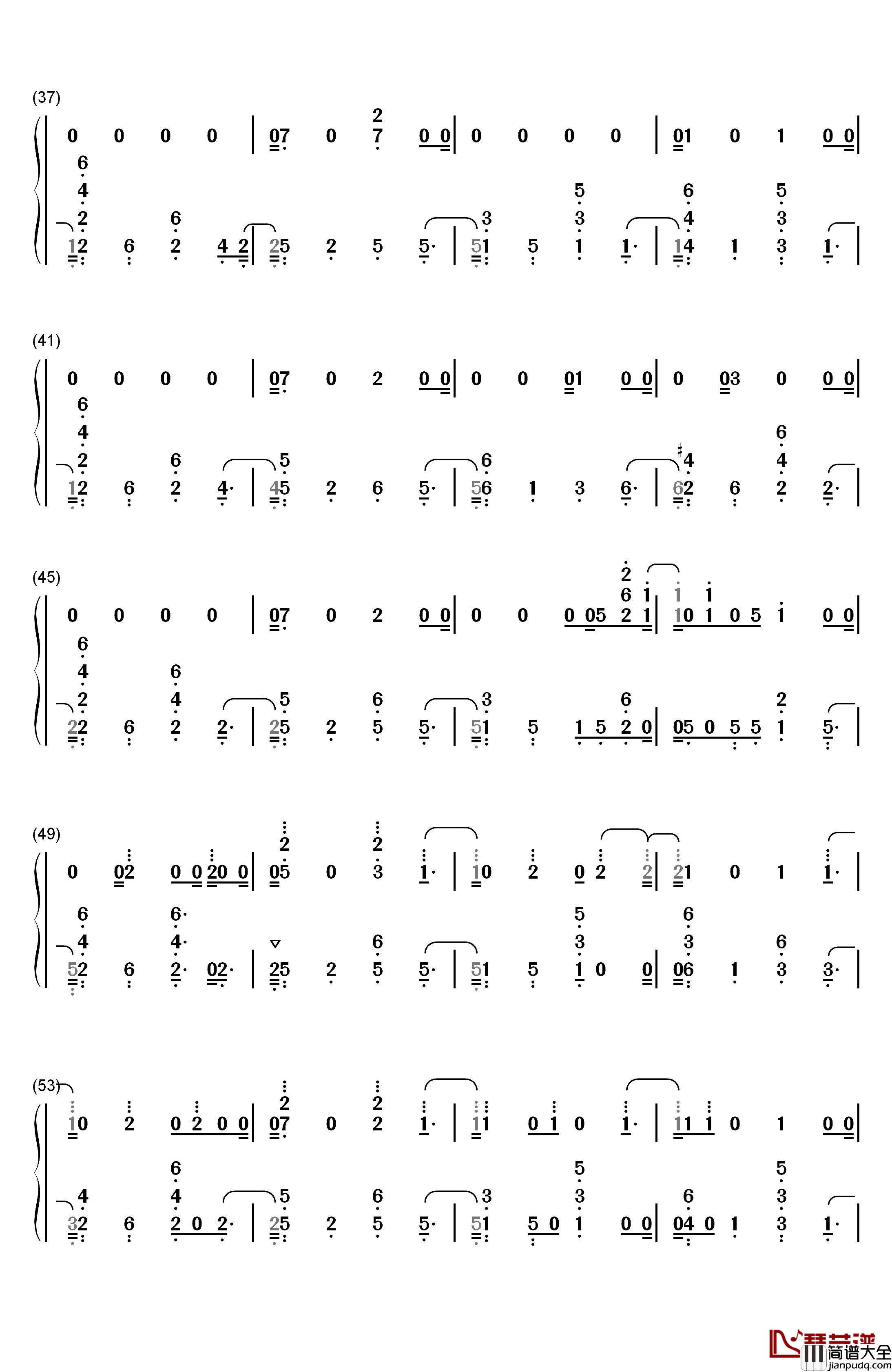 Santa's_Coming_For_Us钢琴简谱_数字双手_Sia_Greg_Kurstin