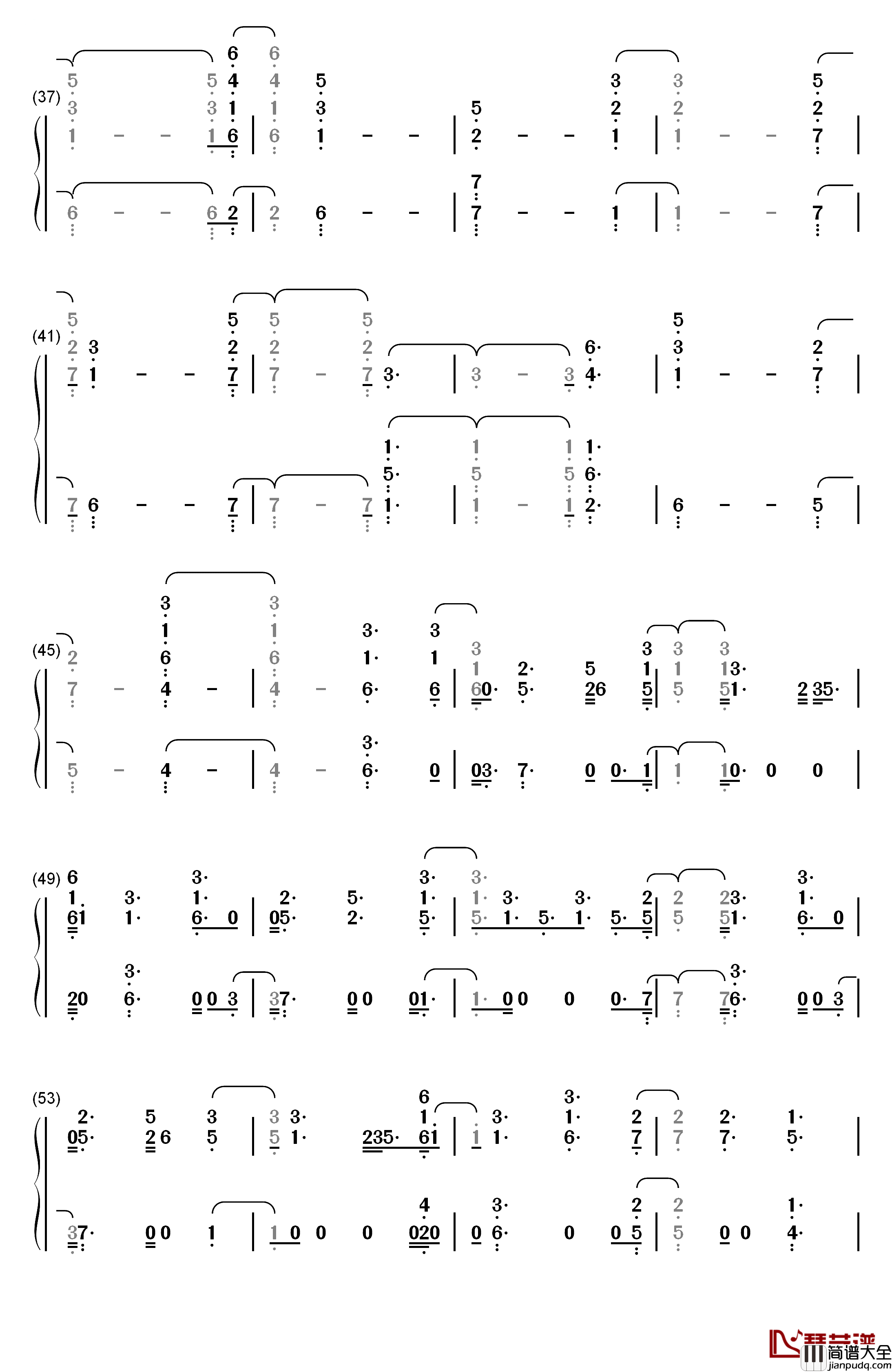 Burning钢琴简谱_数字双手_Sam_Smith