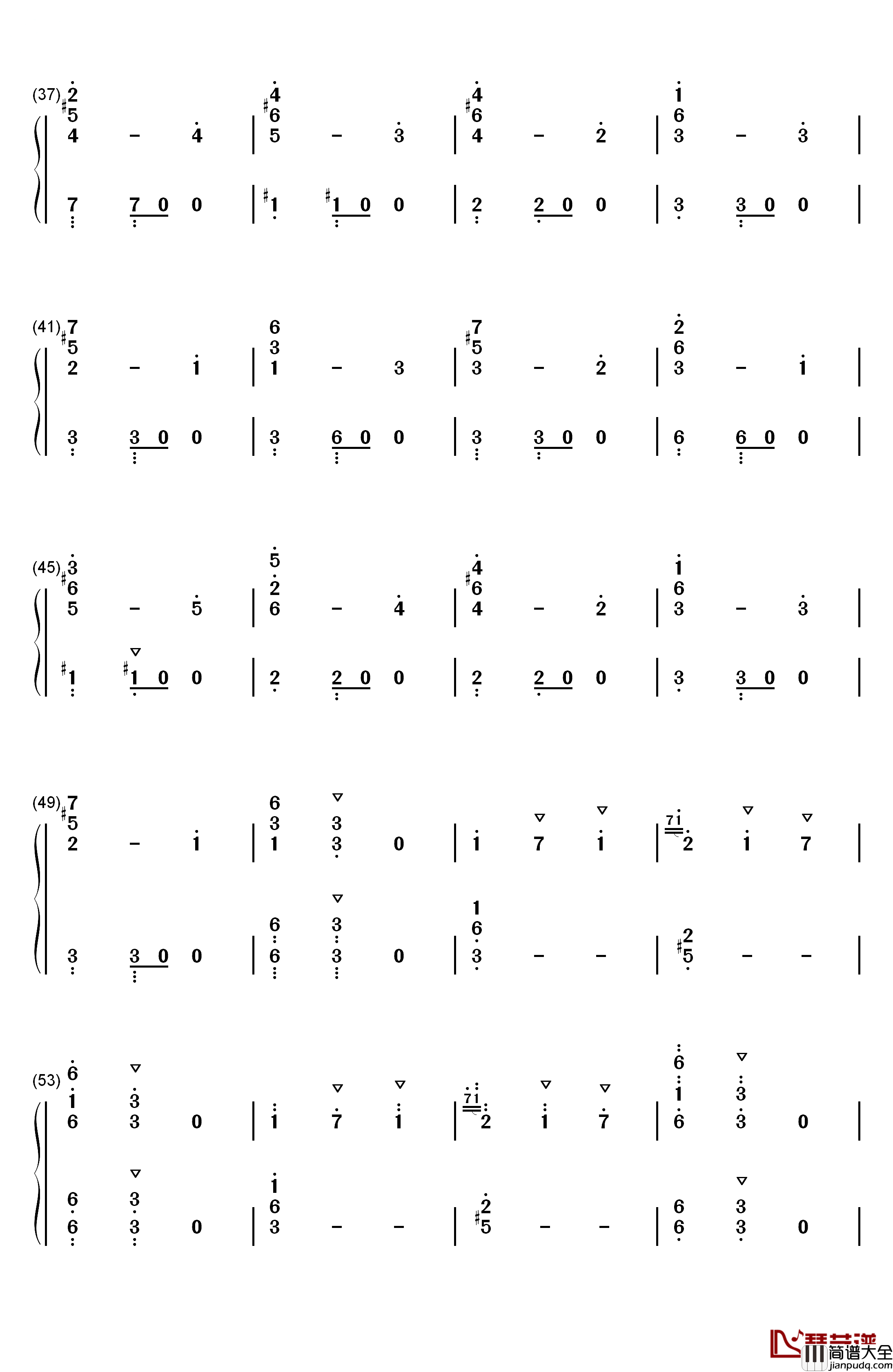 b小调第九钢琴奏鸣曲钢琴简谱_数字双手_车尔尼