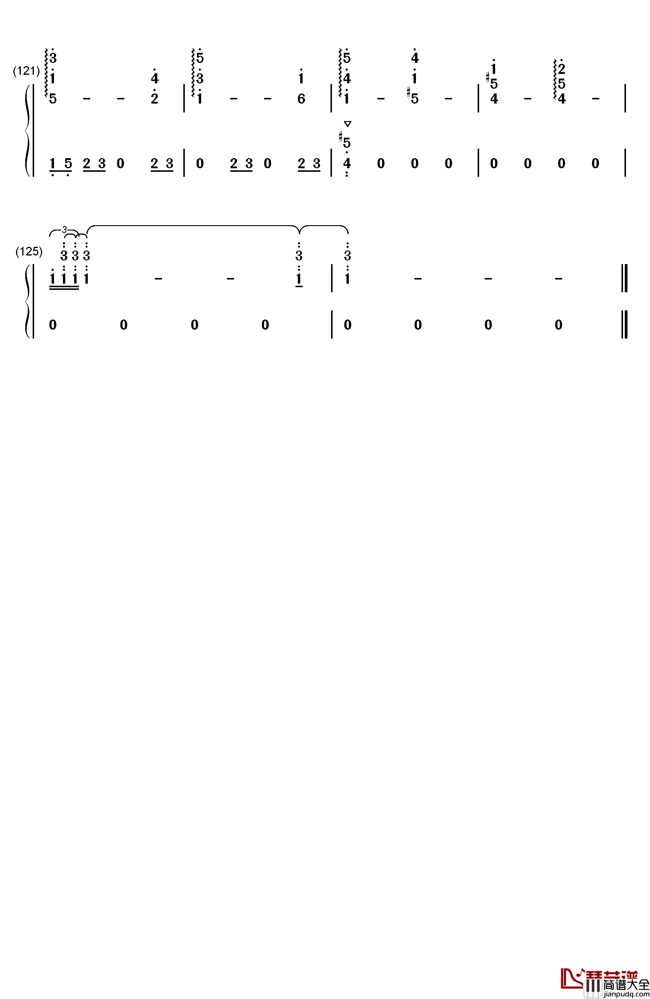 未熟DREAMER钢琴简谱_数字双手_Aqours