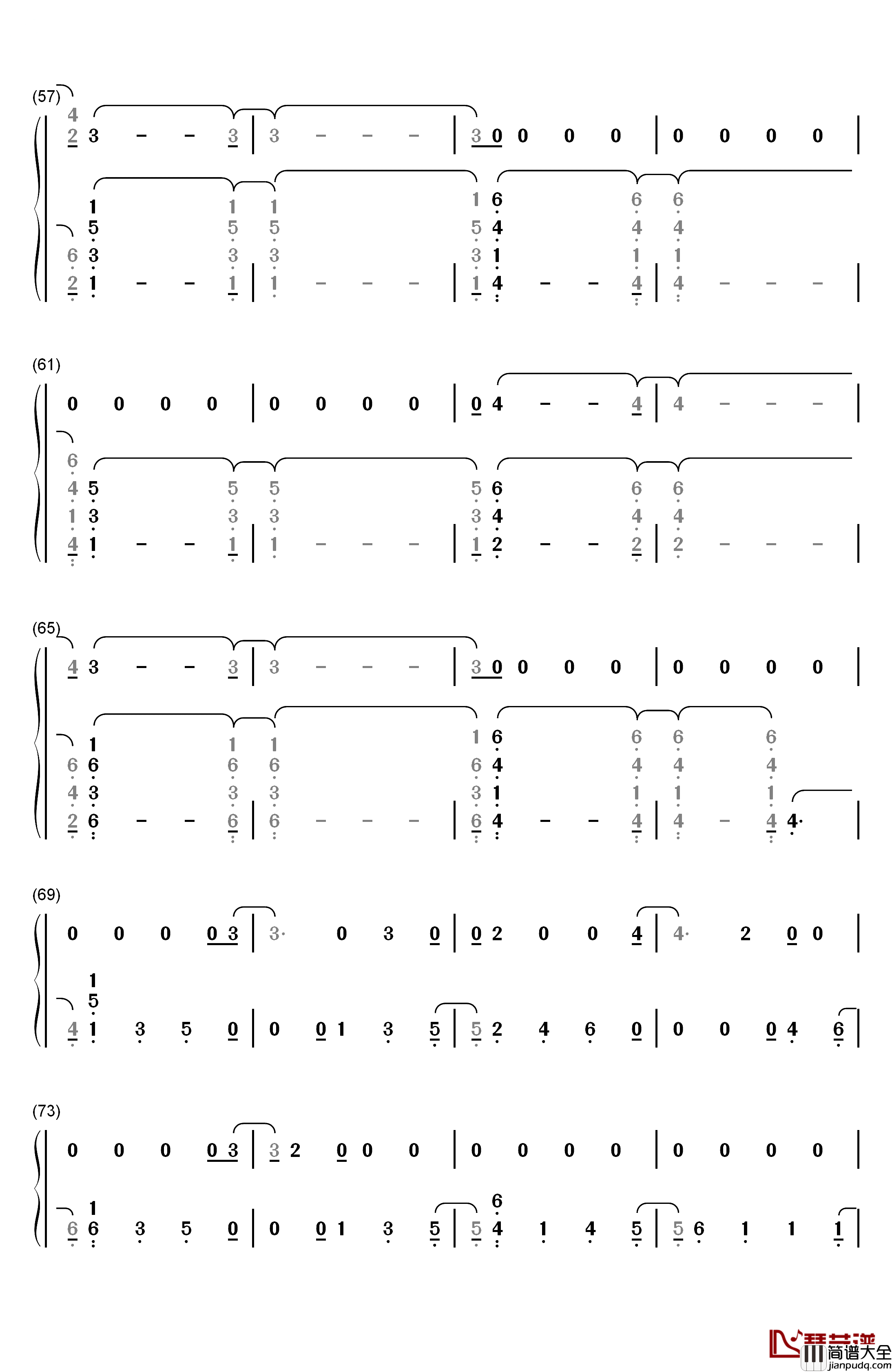 Delicate钢琴简谱_数字双手_Taylor_Swift