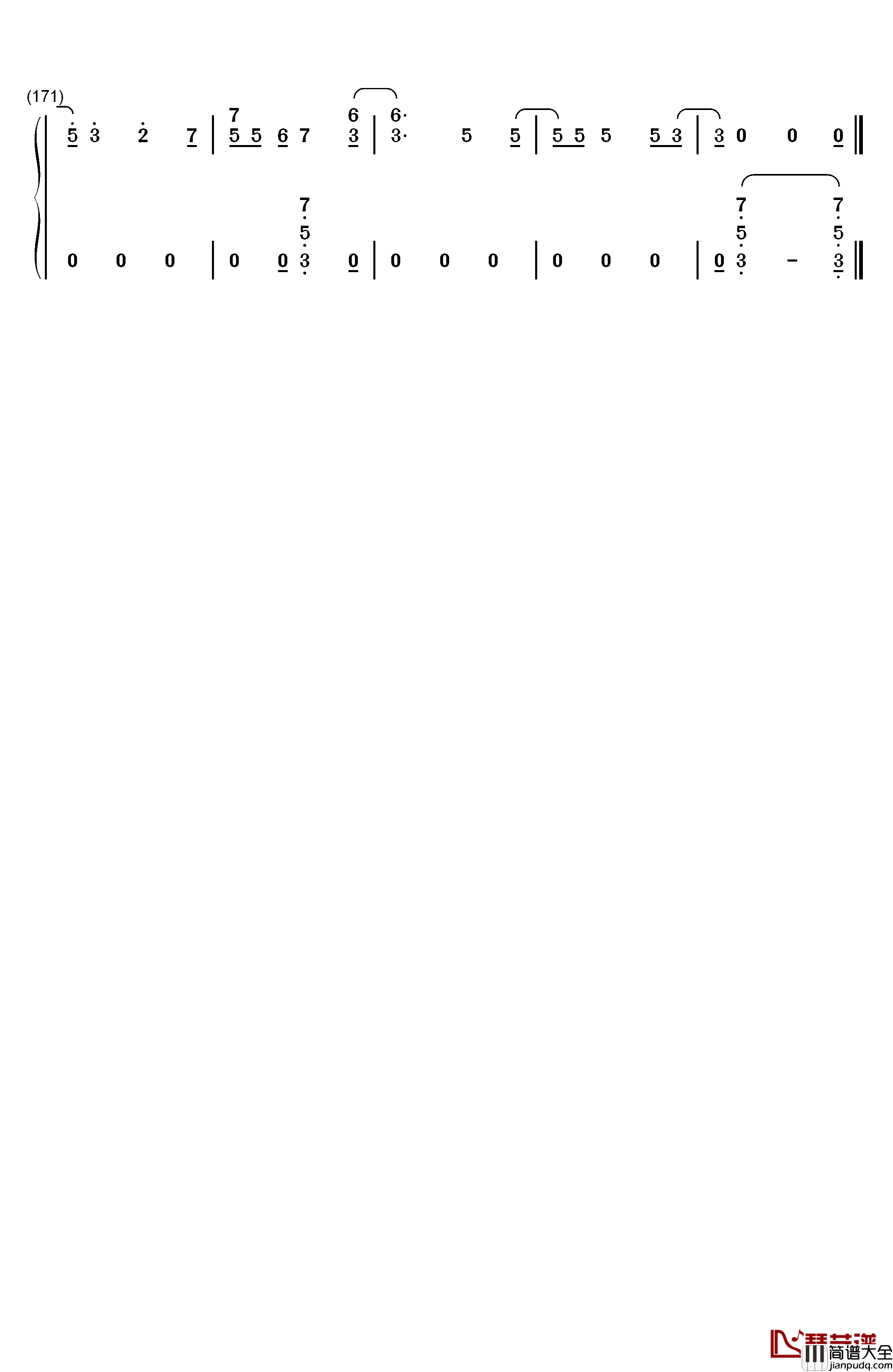 Look_What_I_Found钢琴简谱_数字双手_Lady_Gaga