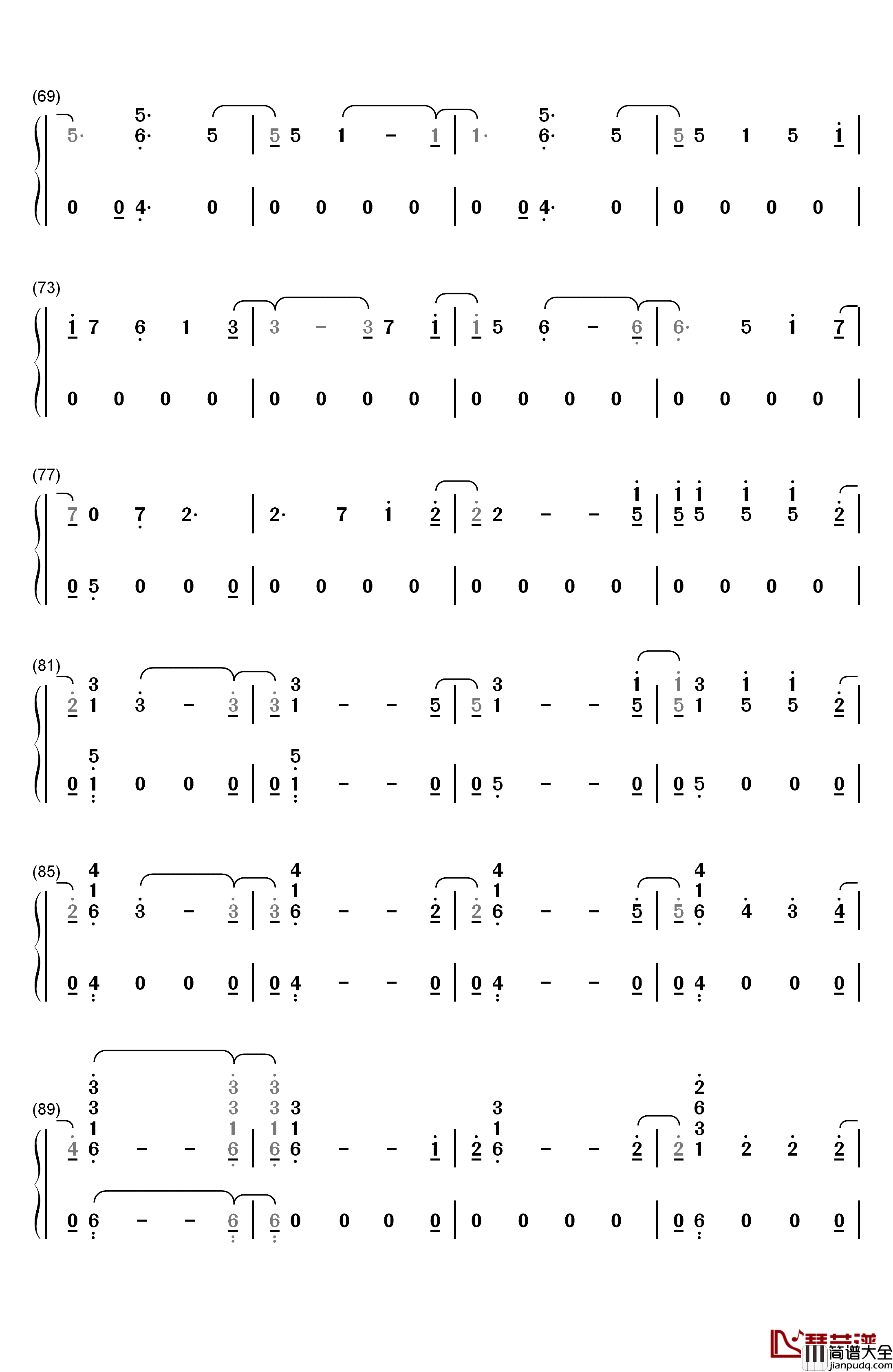 Walking_the_Wire钢琴简谱_数字双手_Imagine_Dragons