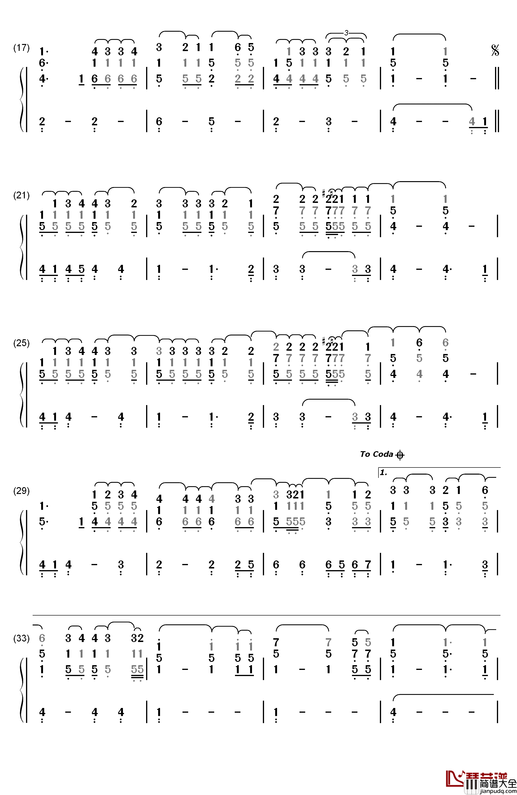 Breaking_Your_Own_Heart钢琴简谱_数字双手_Kelly_Clarkson