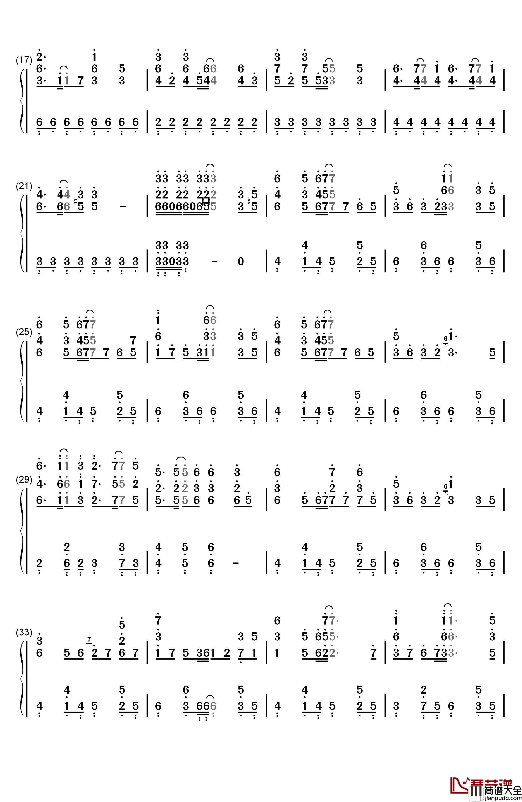 Butterfly_Kisses(蝴蝶之吻)钢琴简谱_数字双手_米仓千寻