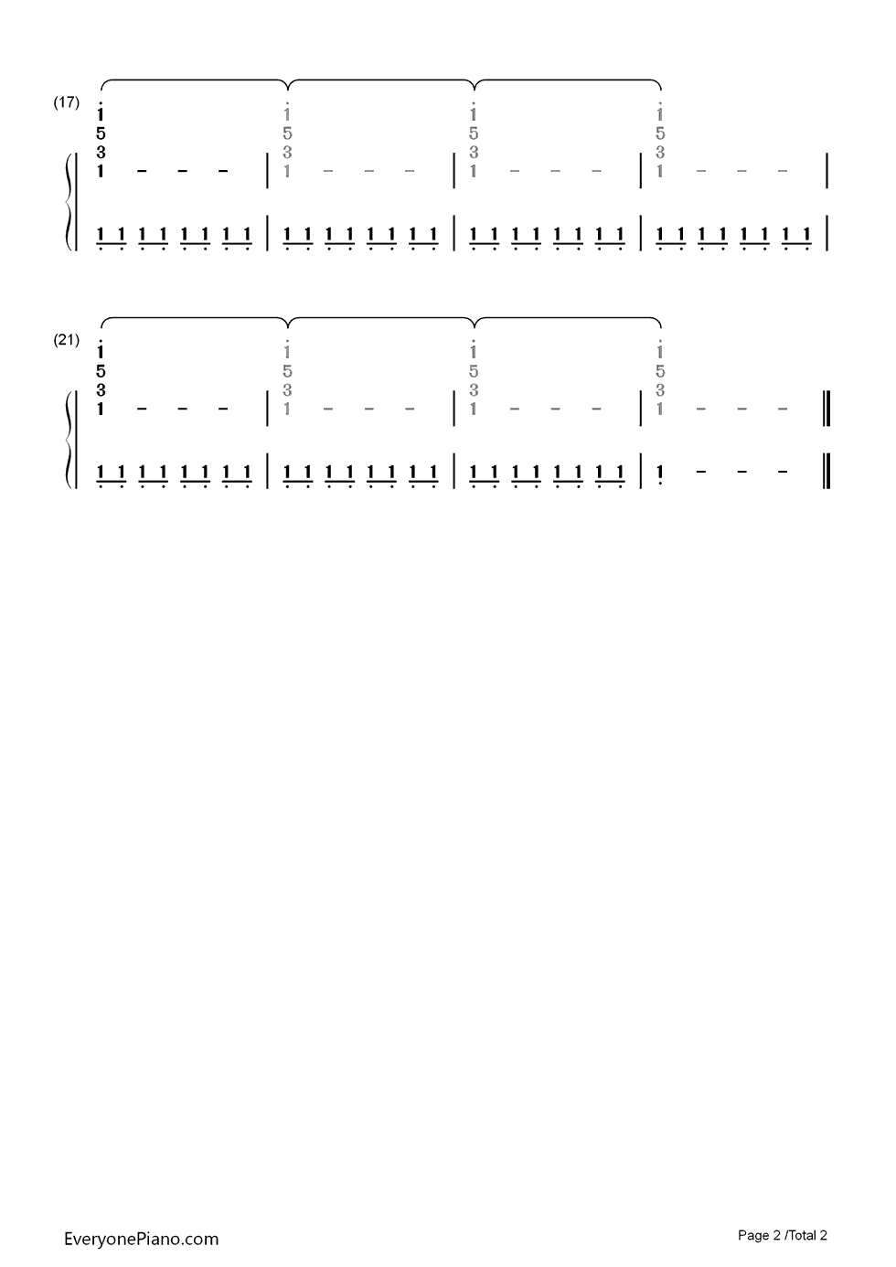 M.M.I.X钢琴简谱_数字双手_Coldplay