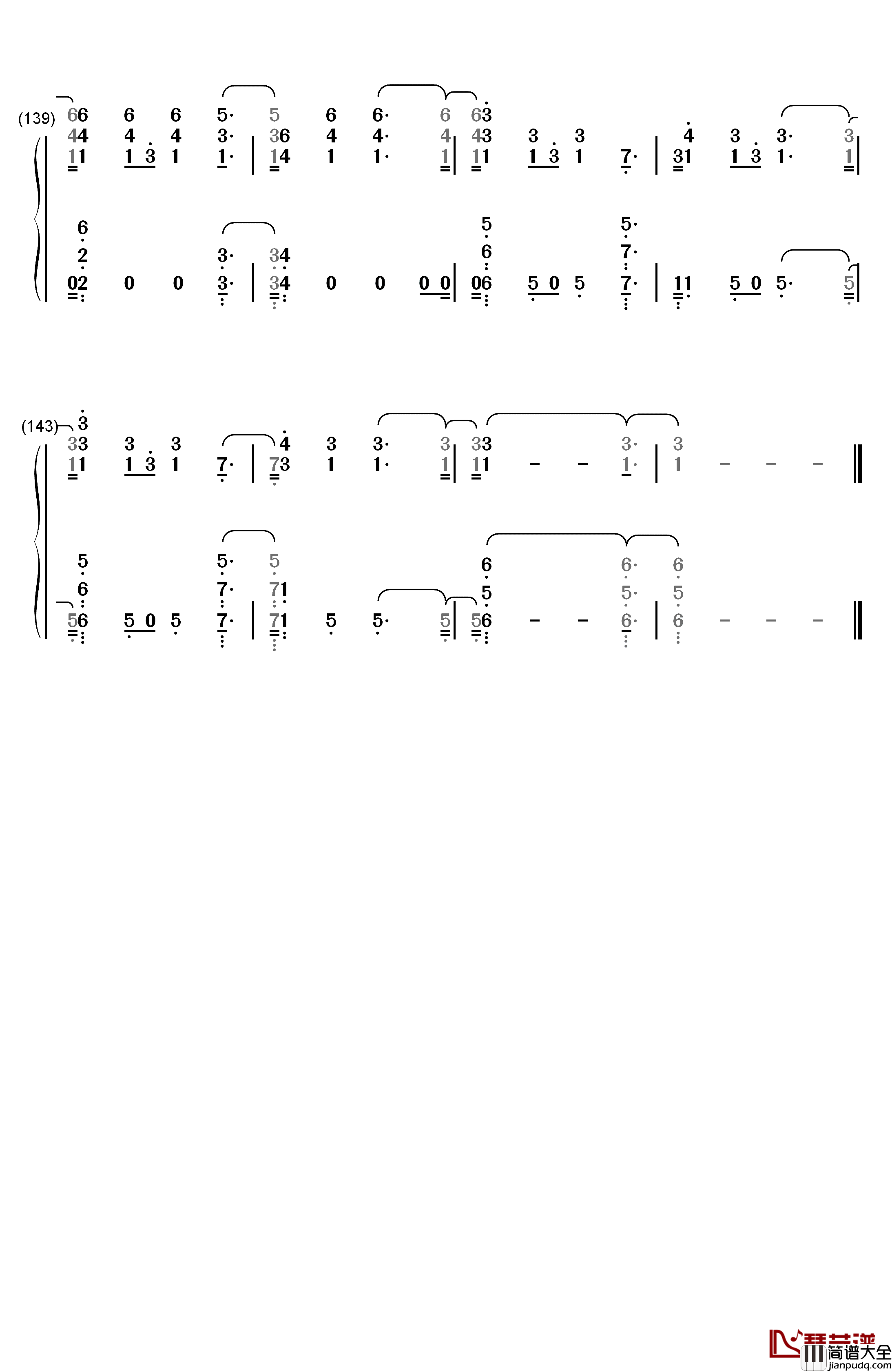 Lemon钢琴简谱_数字双手_N.E.R.D_Rihanna