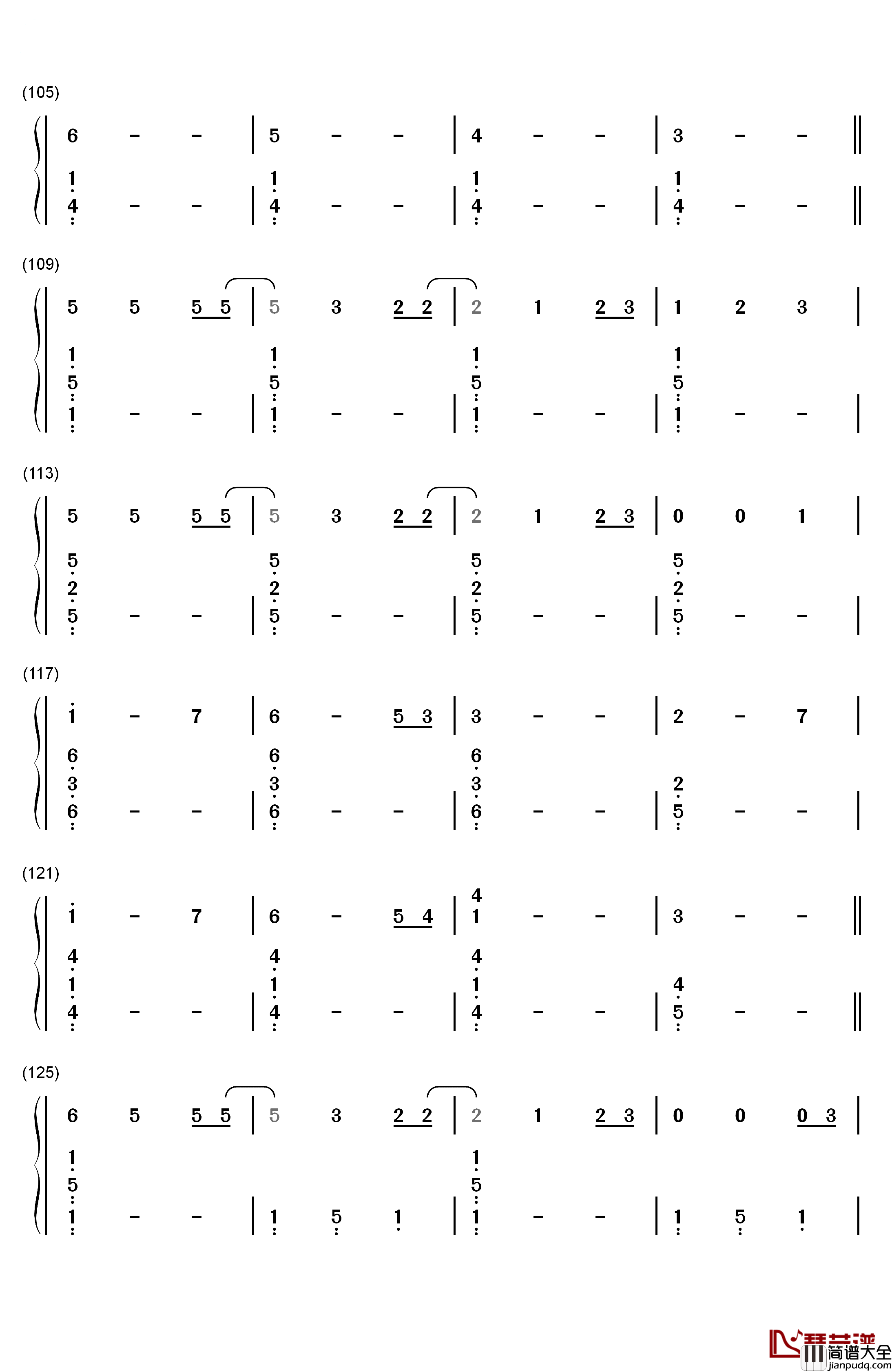 Even_If钢琴简谱_数字双手_MercyMe