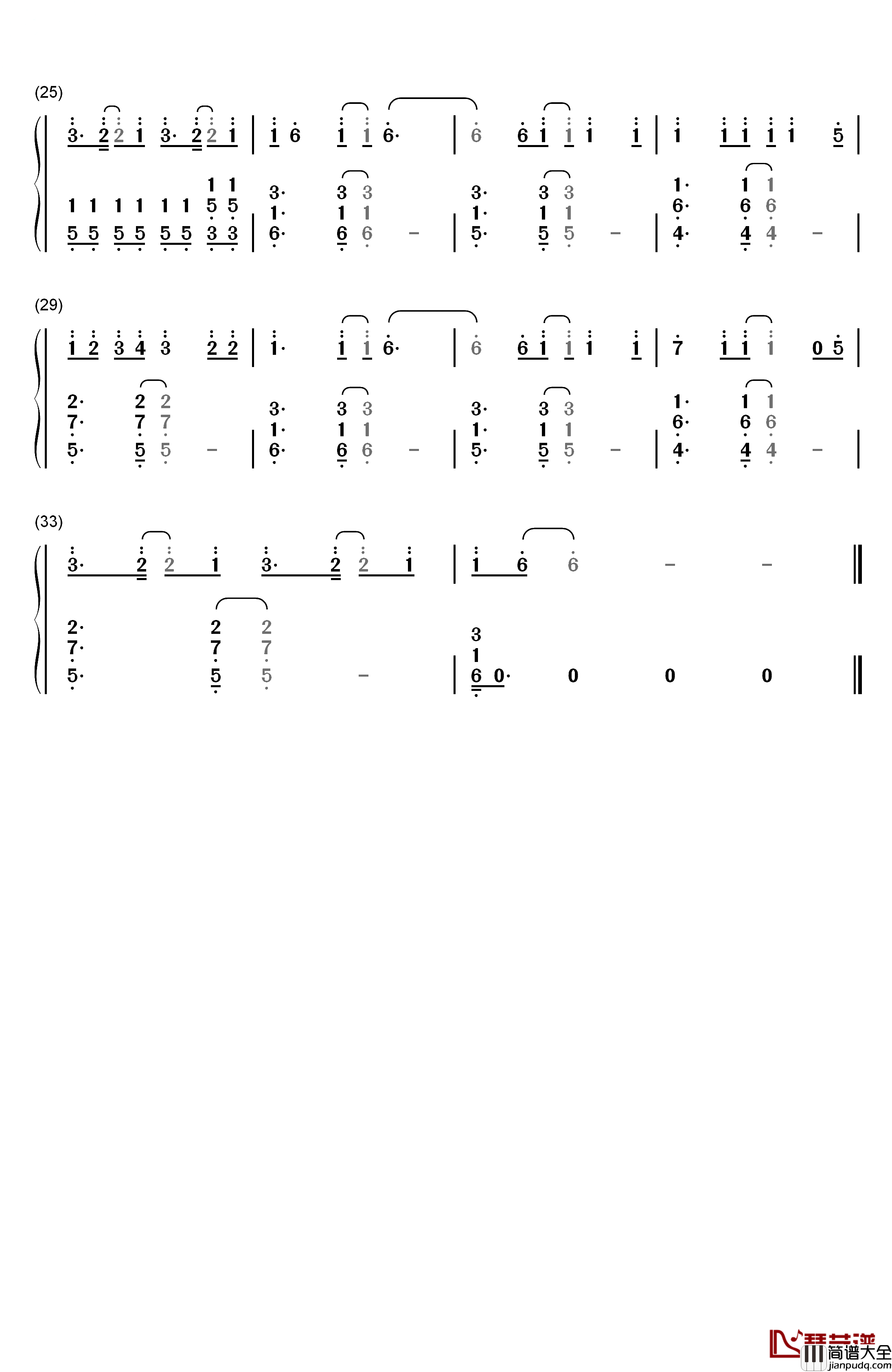 Break_Free钢琴简谱_数字双手_Ariana_Grande_&_Zedd