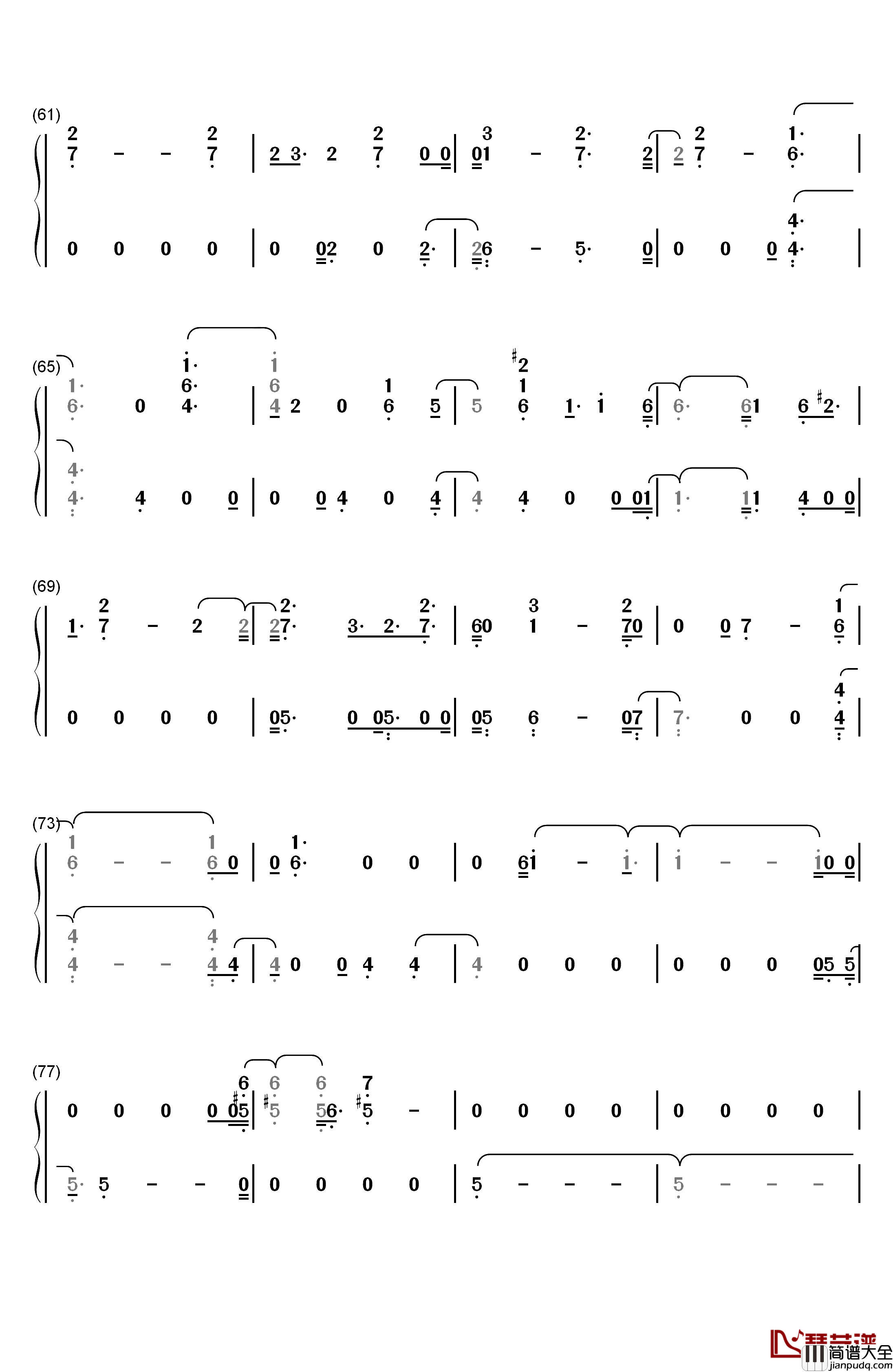 Ring钢琴简谱_数字双手_Cardi_B