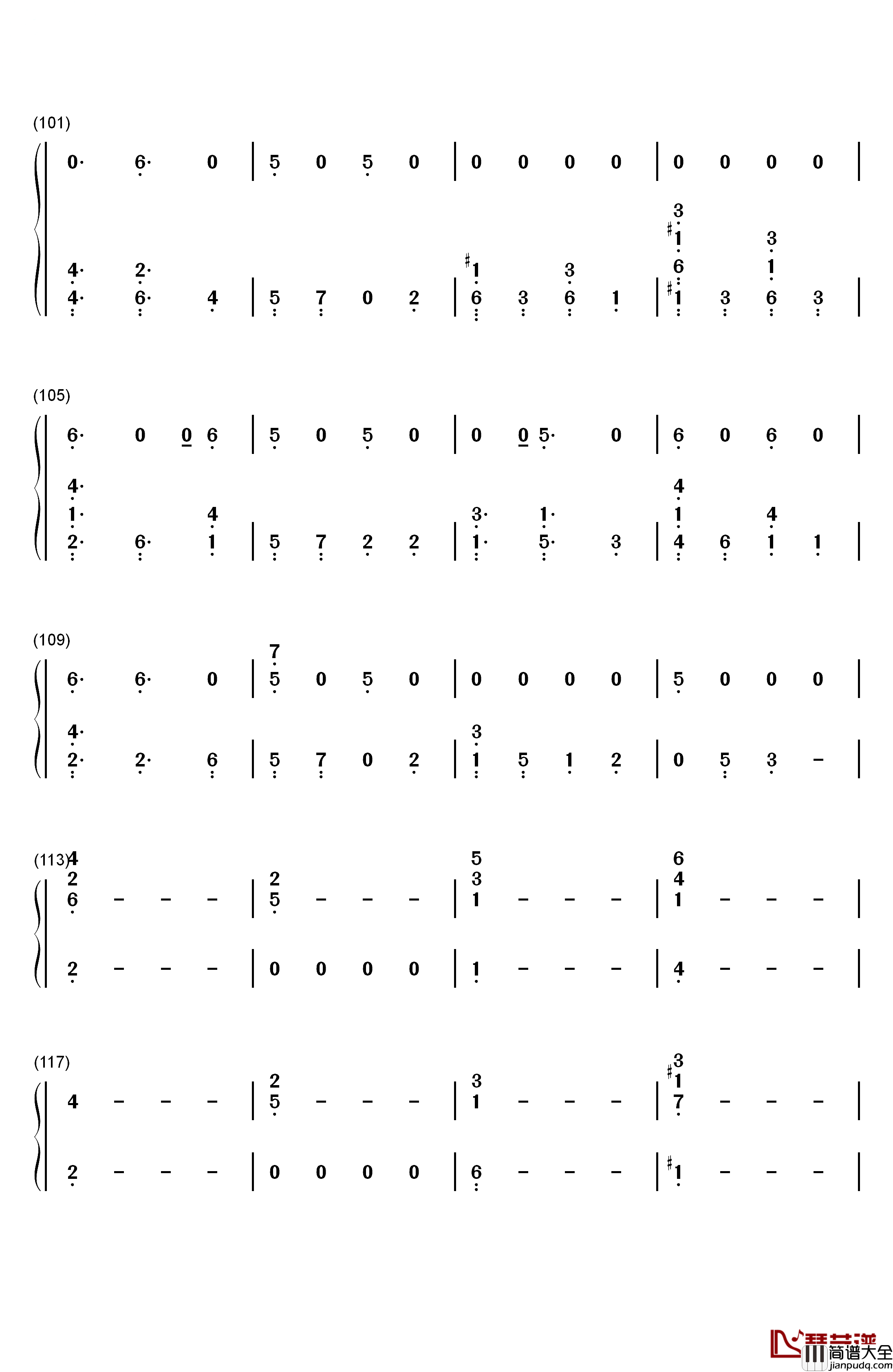 Rain钢琴简谱_数字双手_The_Script