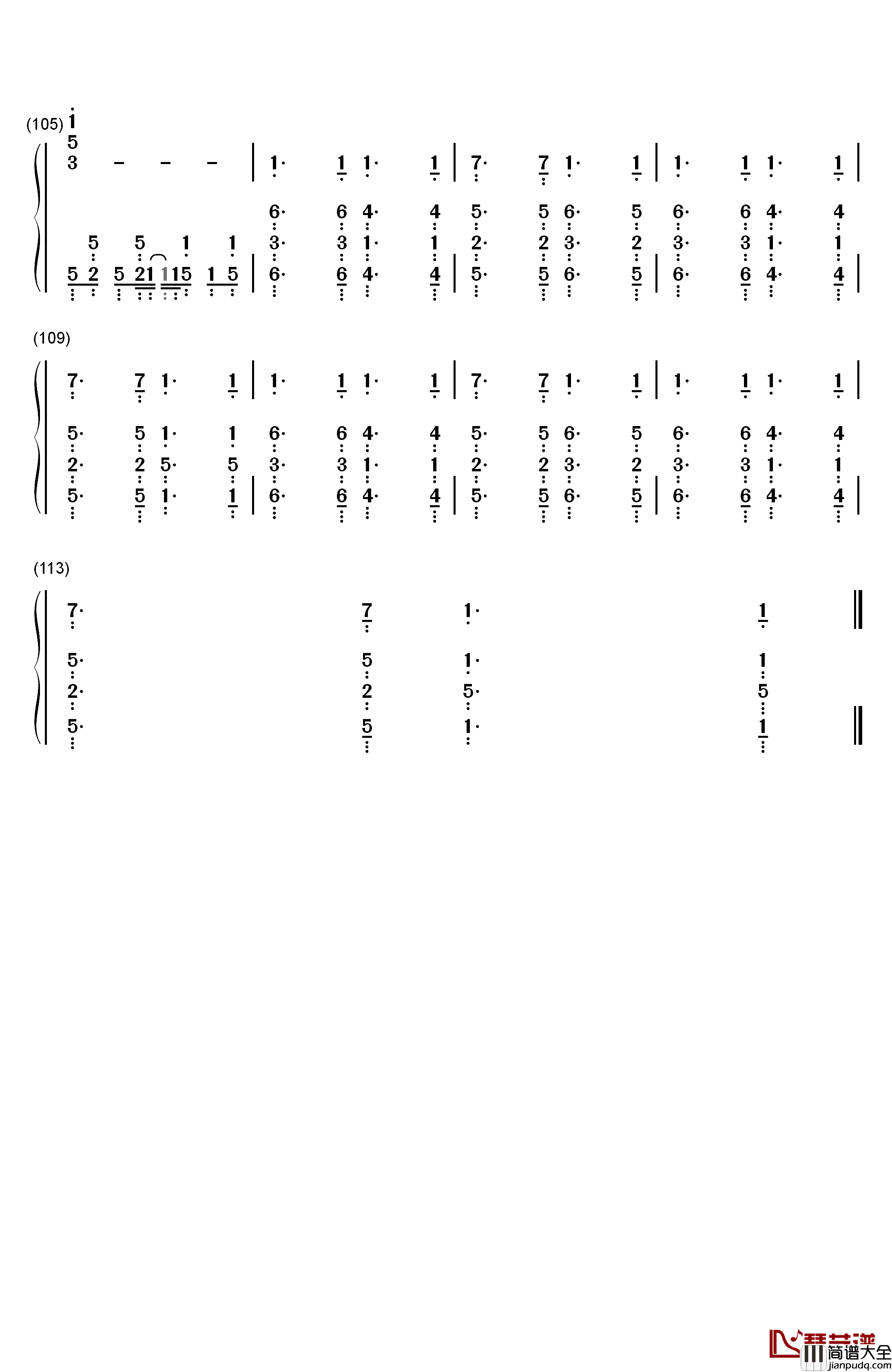 Black_Board钢琴简谱_数字双手_初音ミク_初音未来