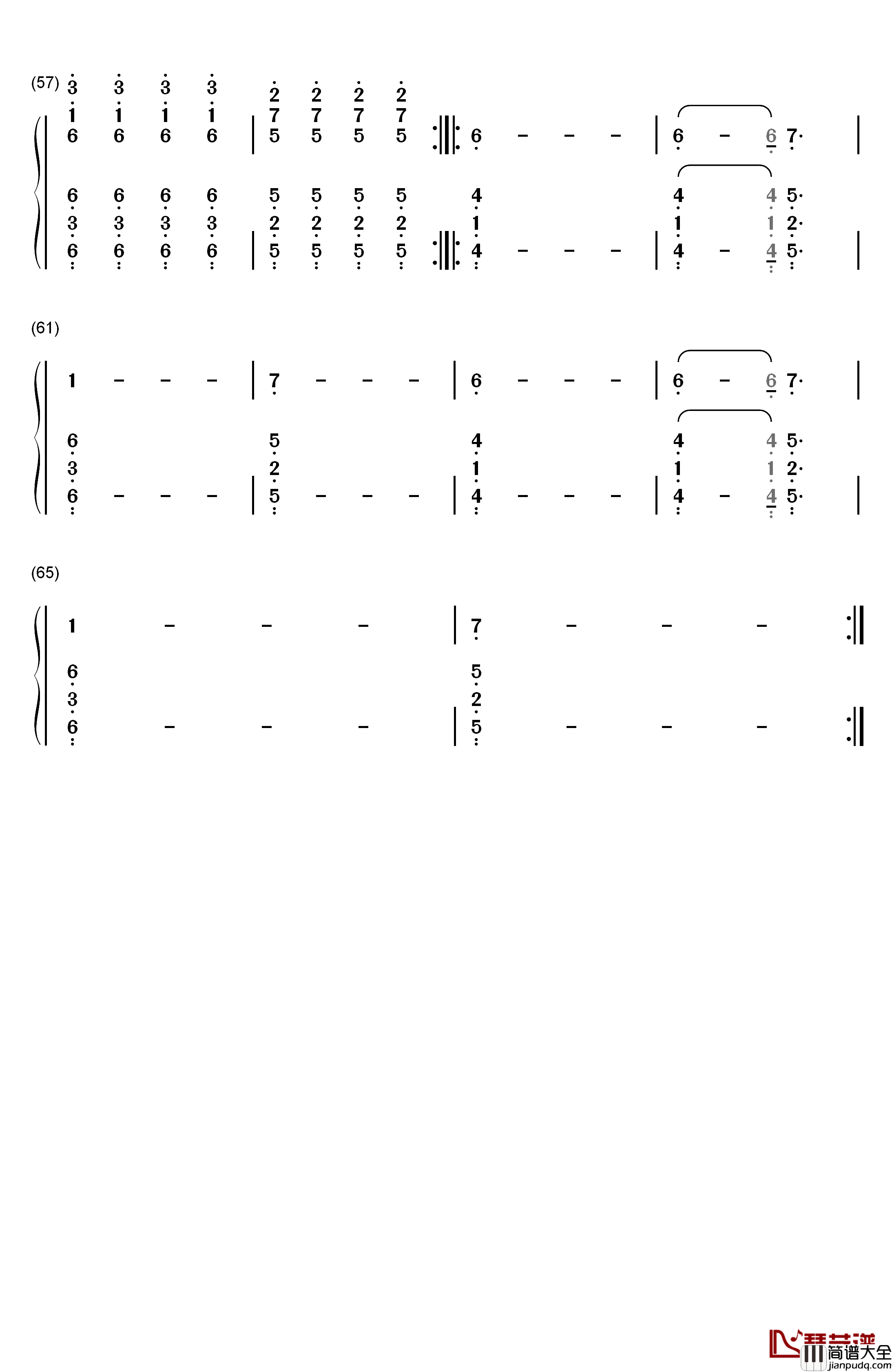 Car_Radio钢琴简谱_数字双手_Twenty_One_Pilots