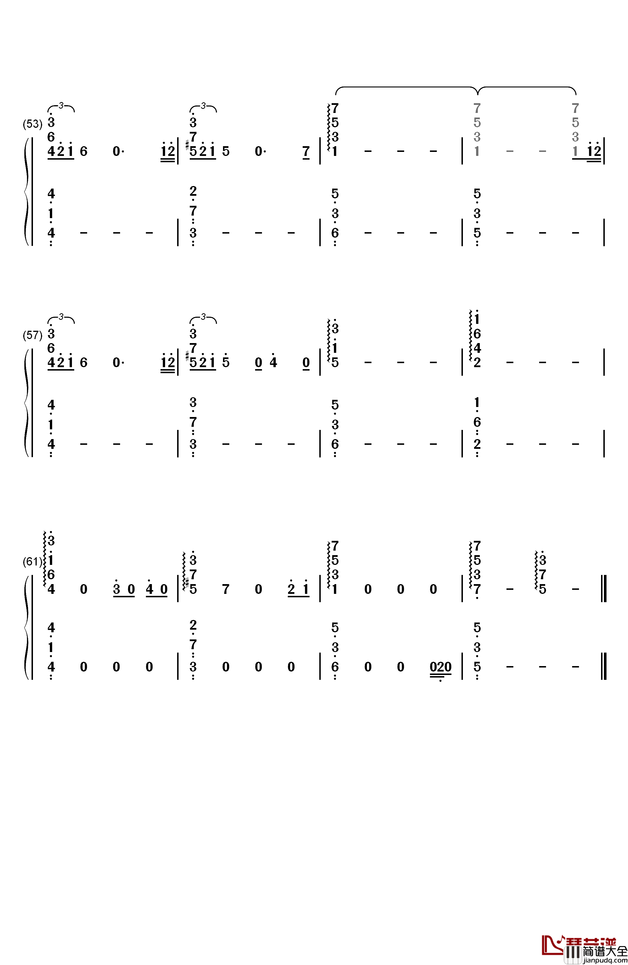 Location钢琴简谱_数字双手_Khalid