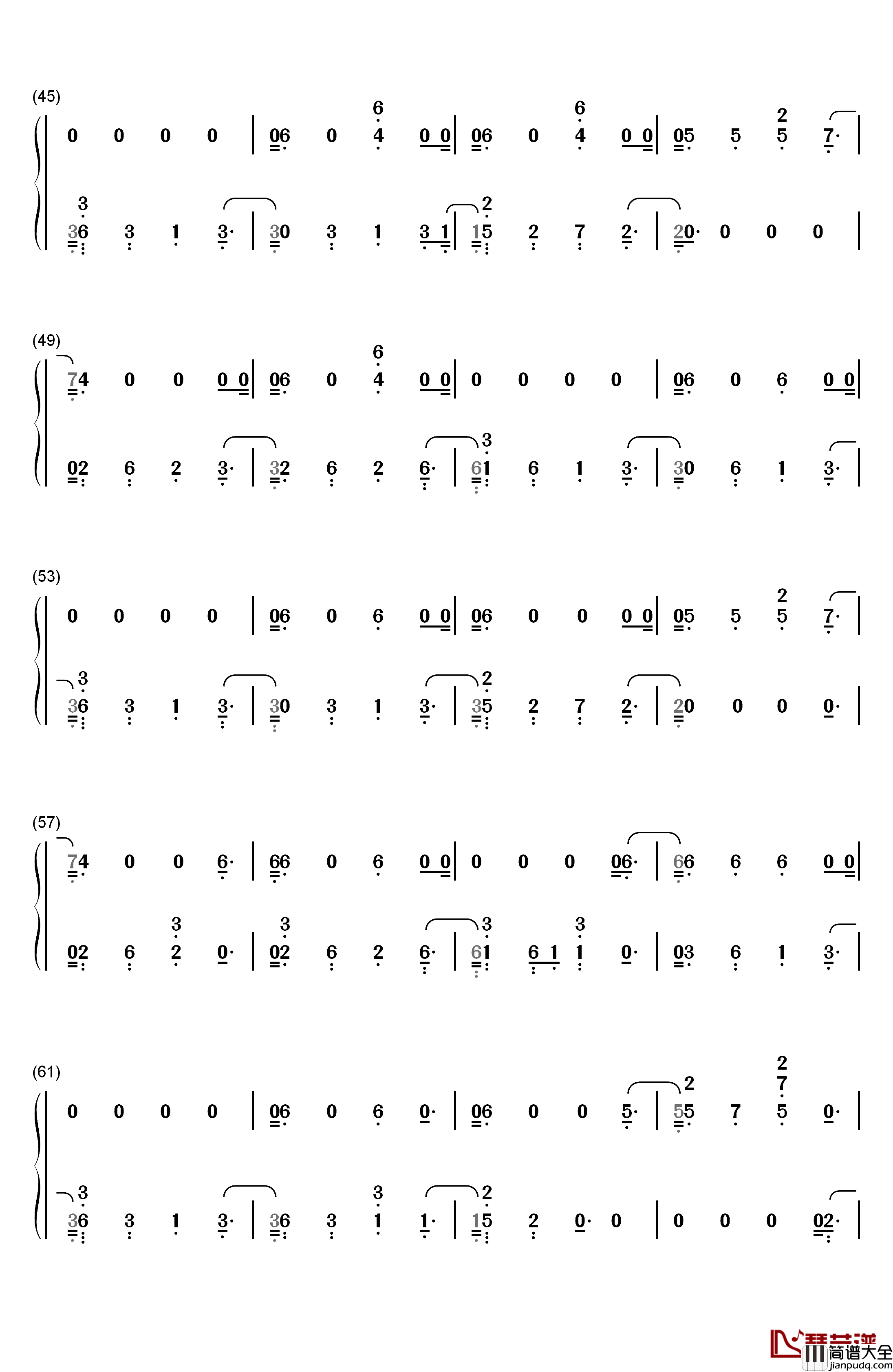 13_Beaches钢琴简谱_数字双手_Lana_Del_Rey