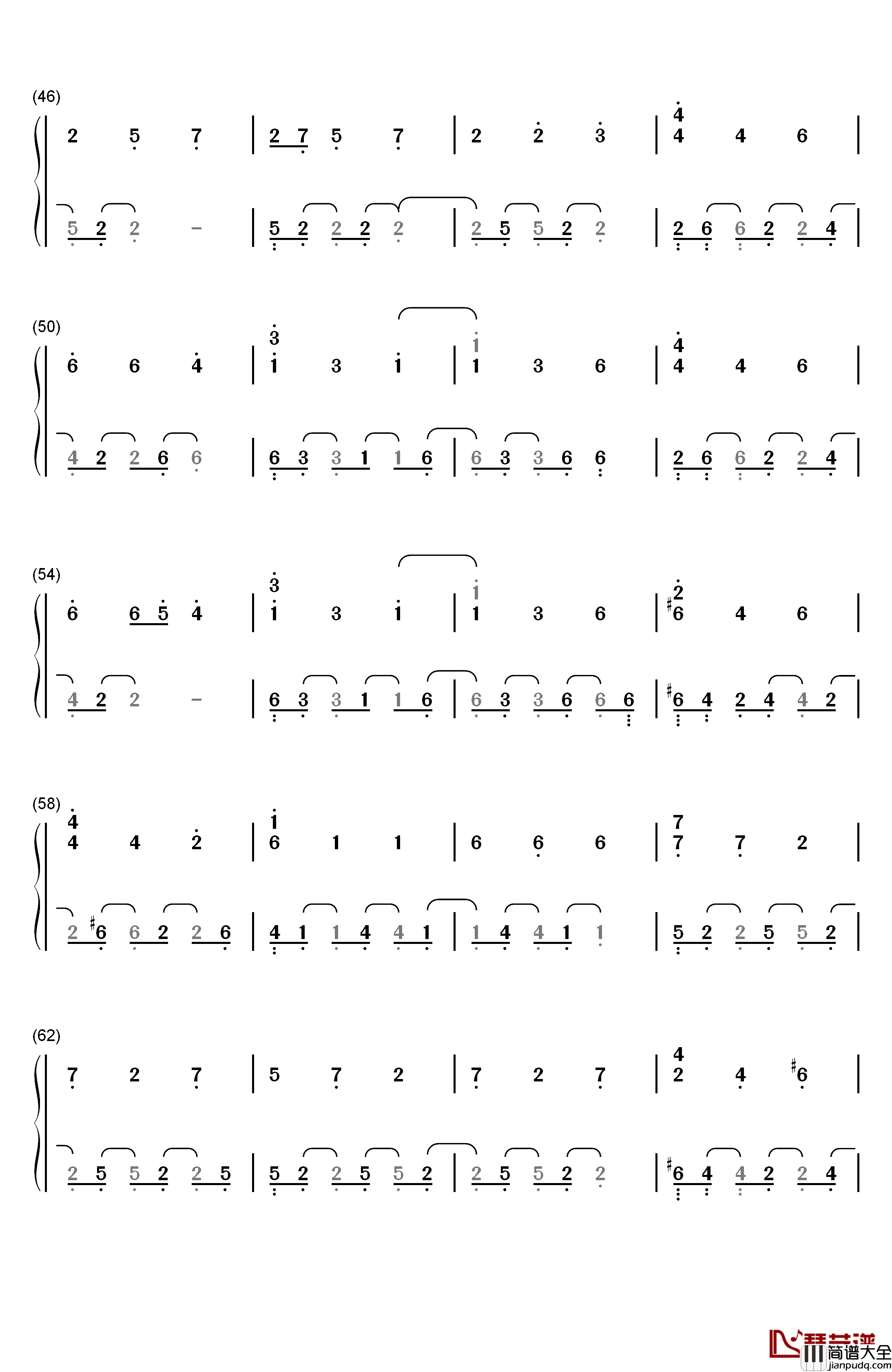 Waltz_In_C_Minor钢琴简谱_数字双手_李闰珉