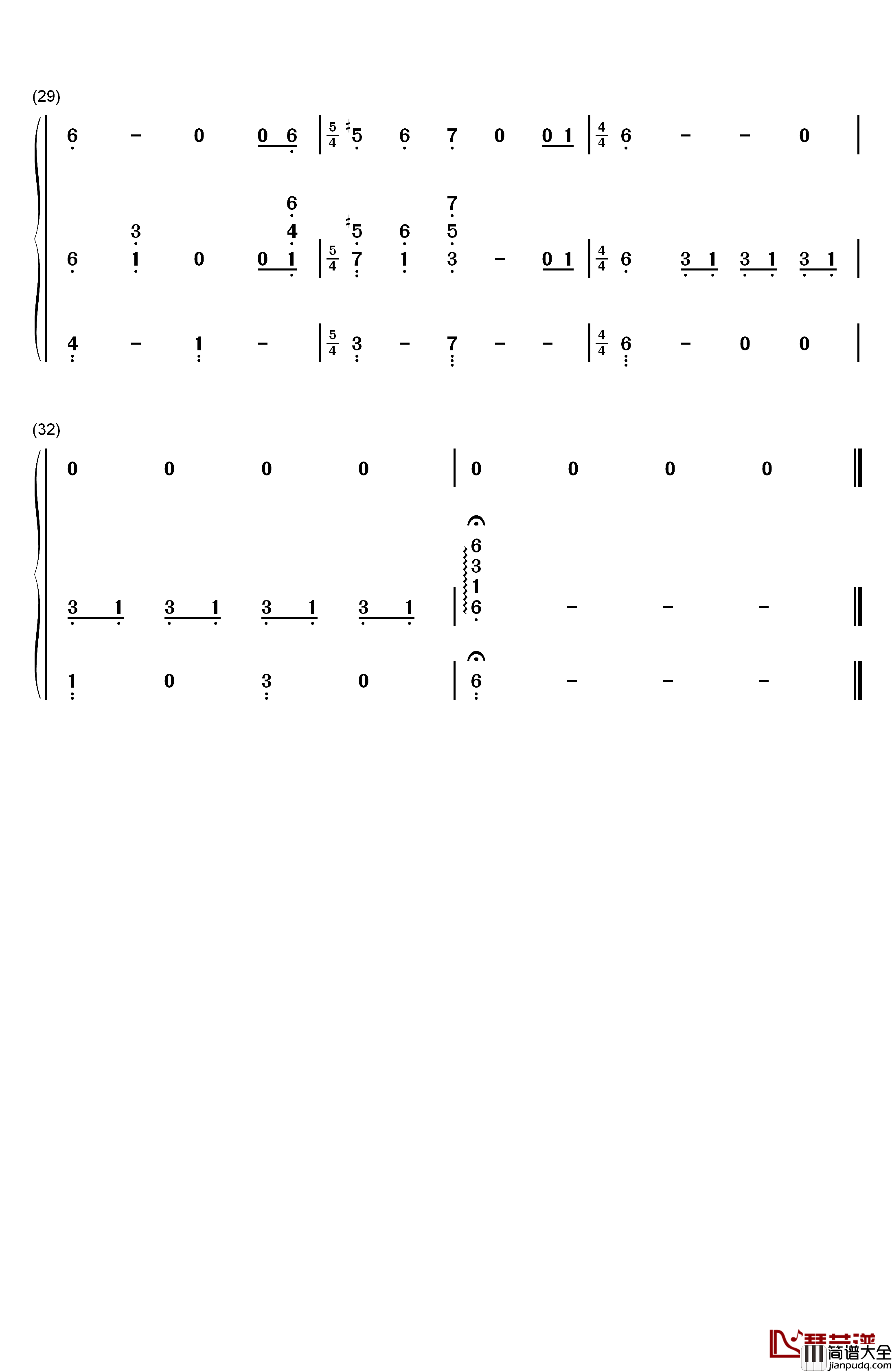 Sally's_Song钢琴简谱_数字双手_Danny_Elfman