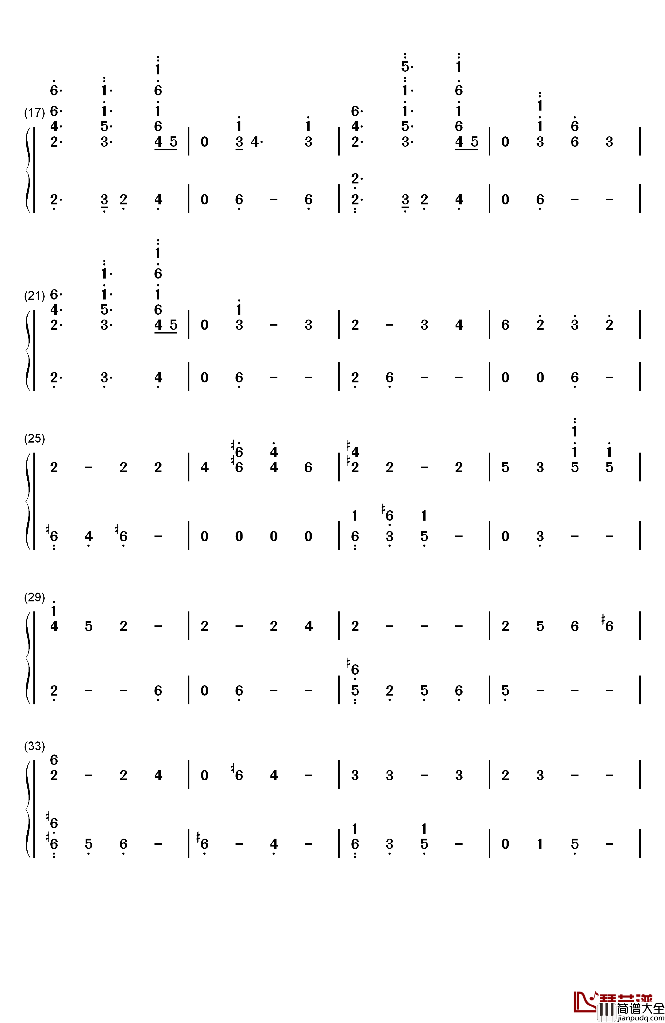 Joan_of_Arc钢琴简谱_数字双手_Little_Mix