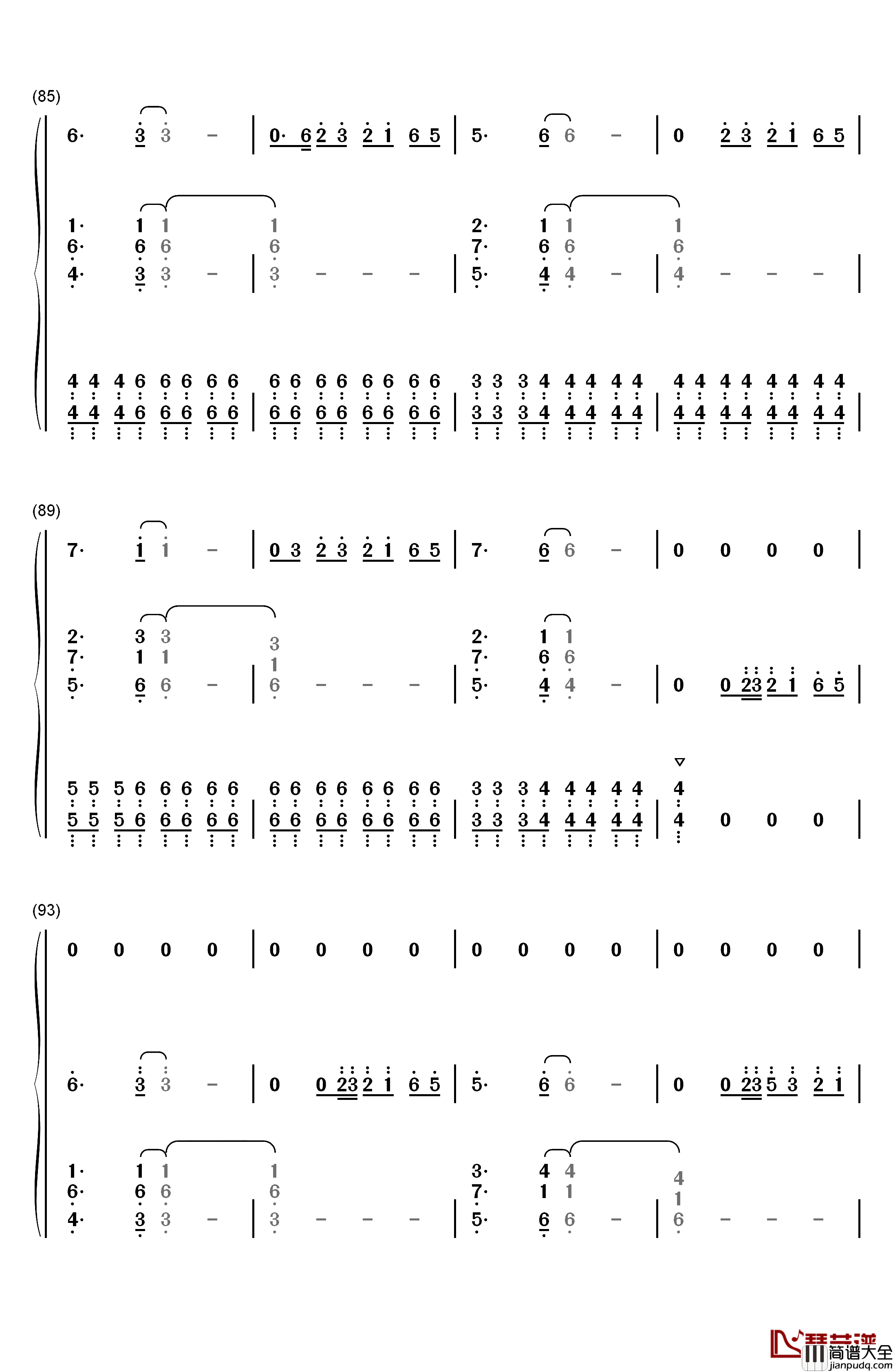 Bruises钢琴简谱_数字双手_Lewis_Capaldi