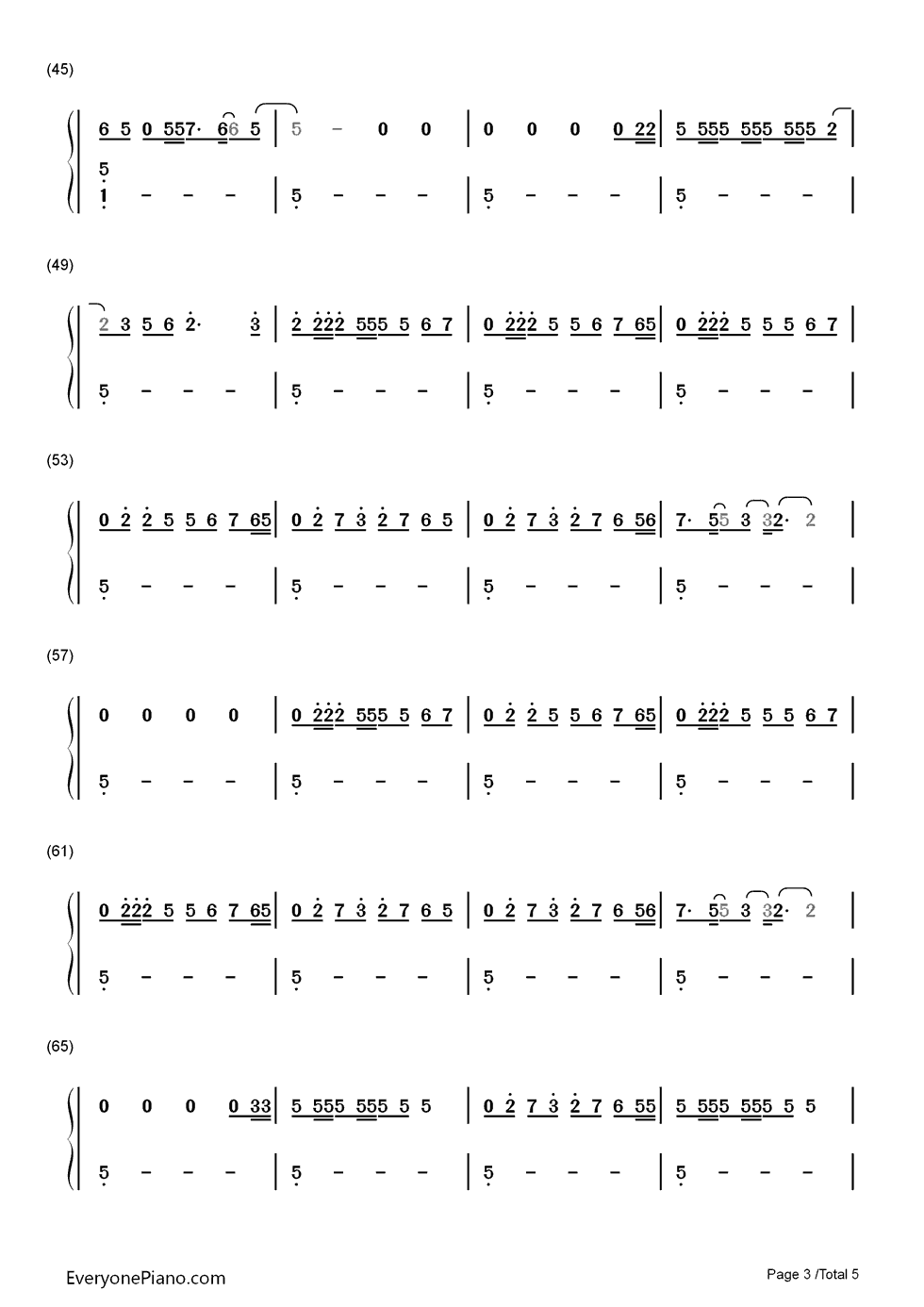 Black_Magic钢琴简谱_数字双手_Little_Mix