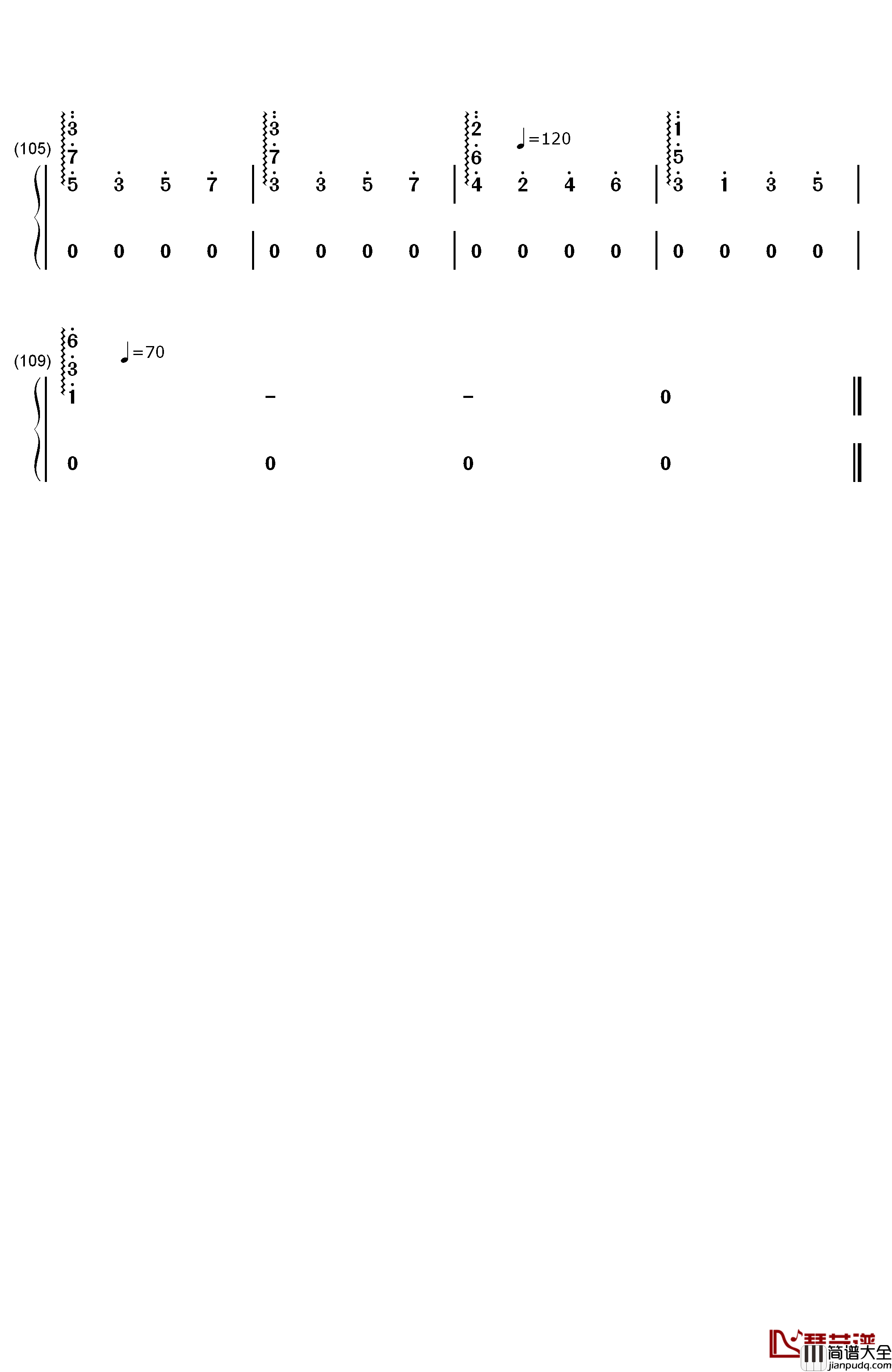 夏祭り钢琴简谱_数字双手_初音未来