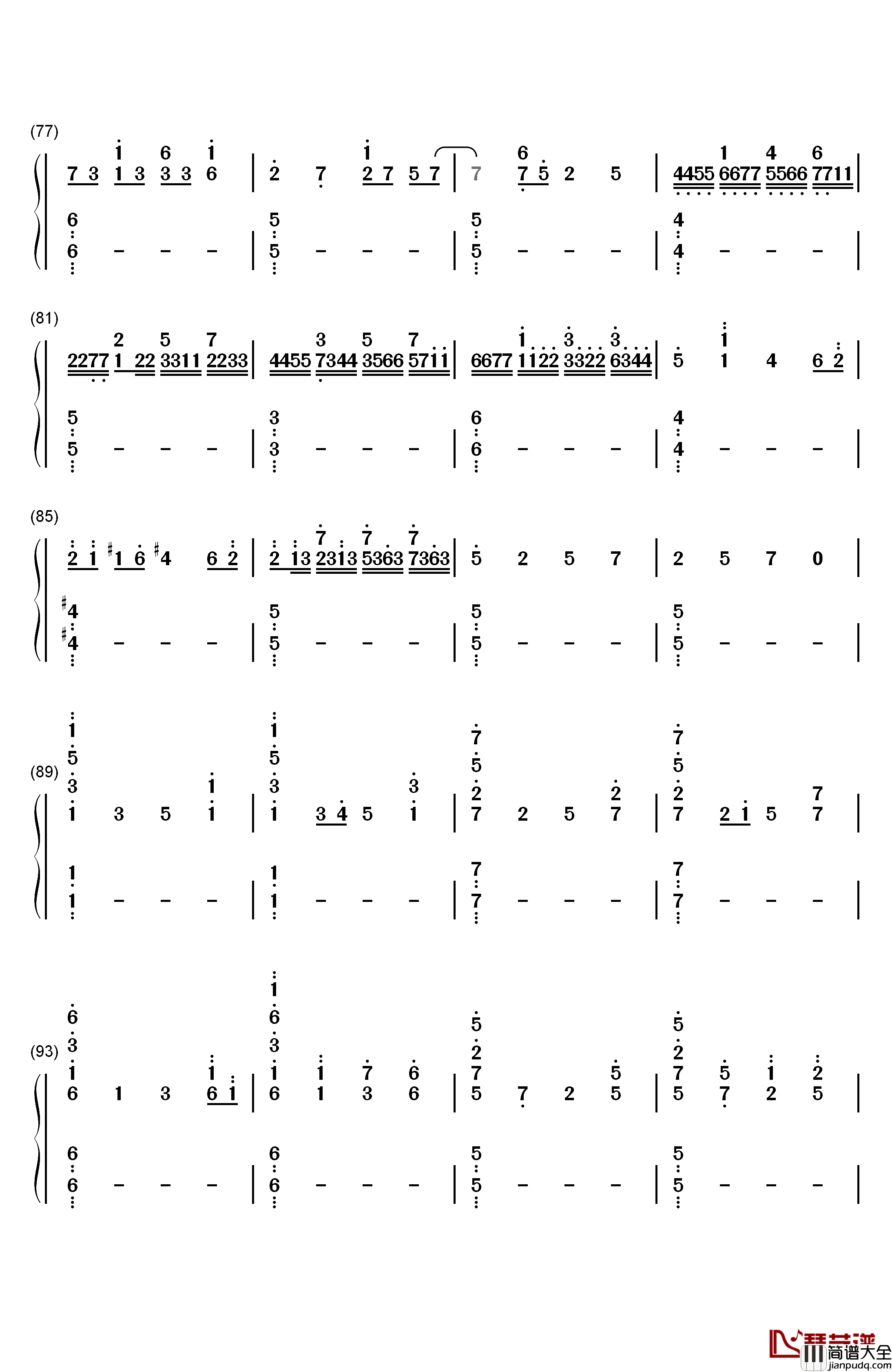 青春のラップタイム钢琴简谱_数字双手_NMB48