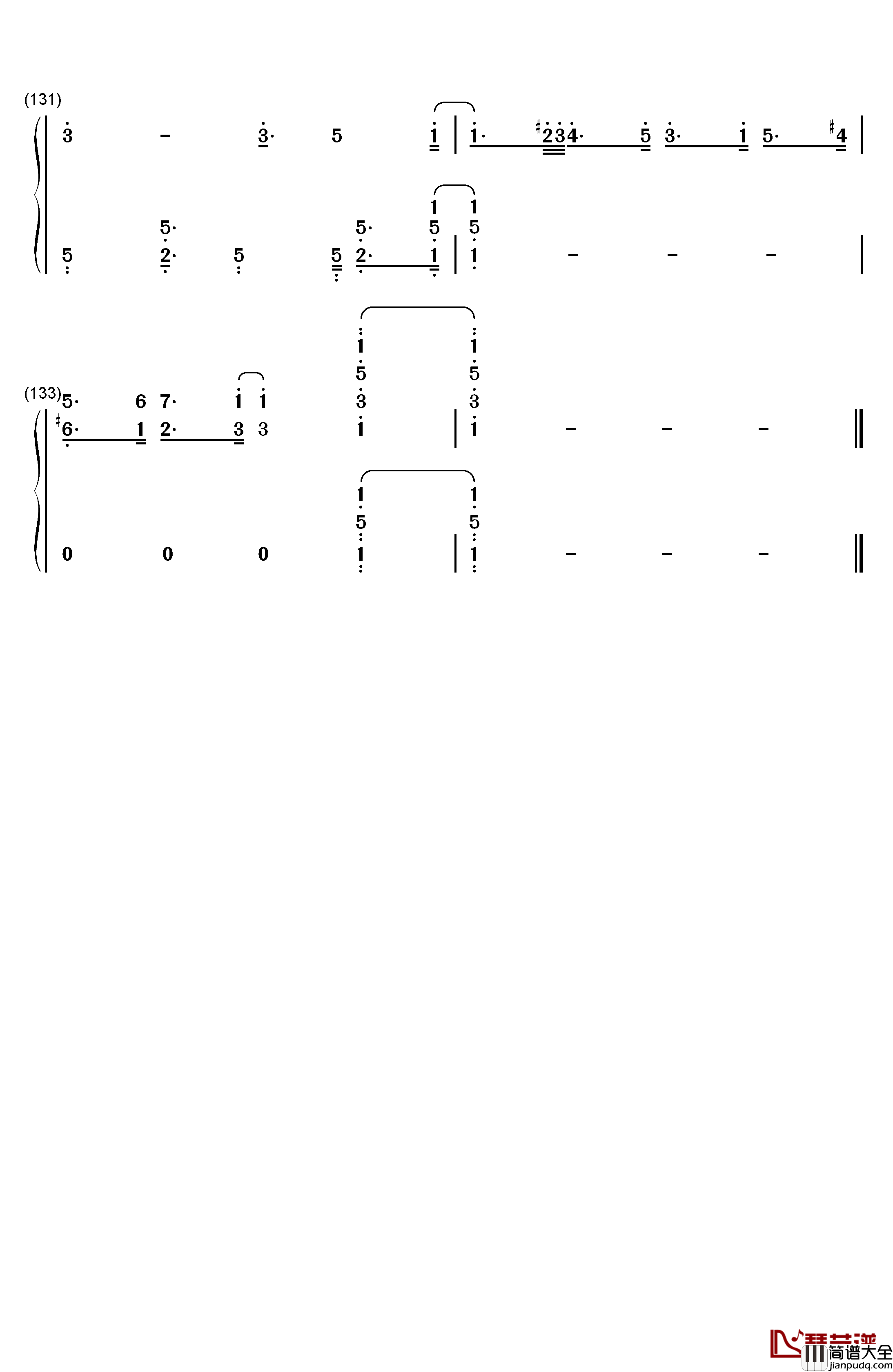 Moon_Night_Party钢琴简谱_数字双手_初音ミク