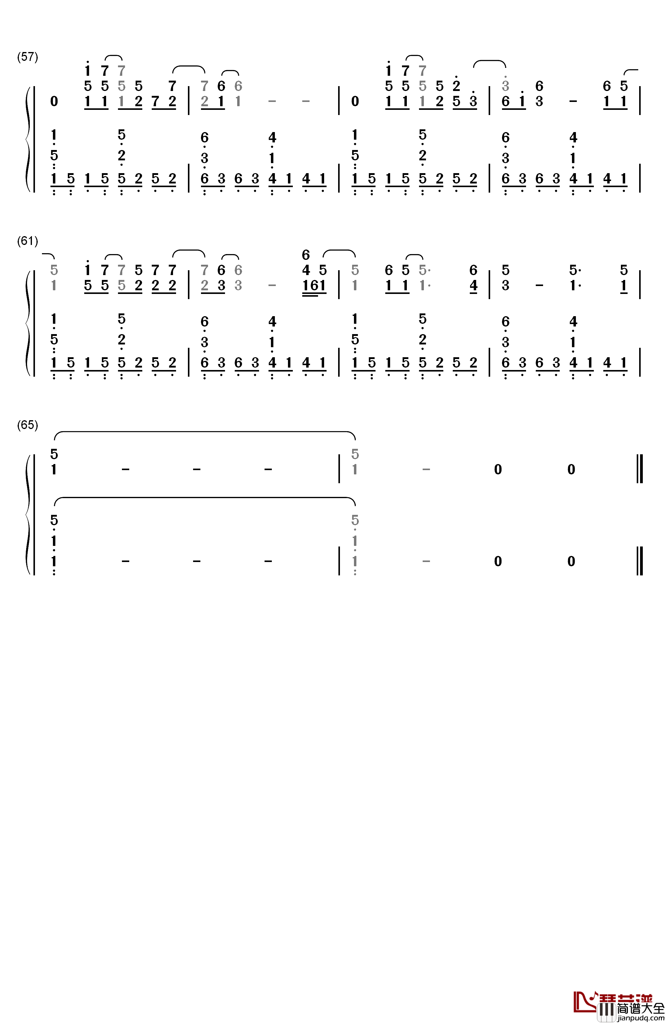 Today钢琴简谱_数字双手_The_Smashing_Pumpkins