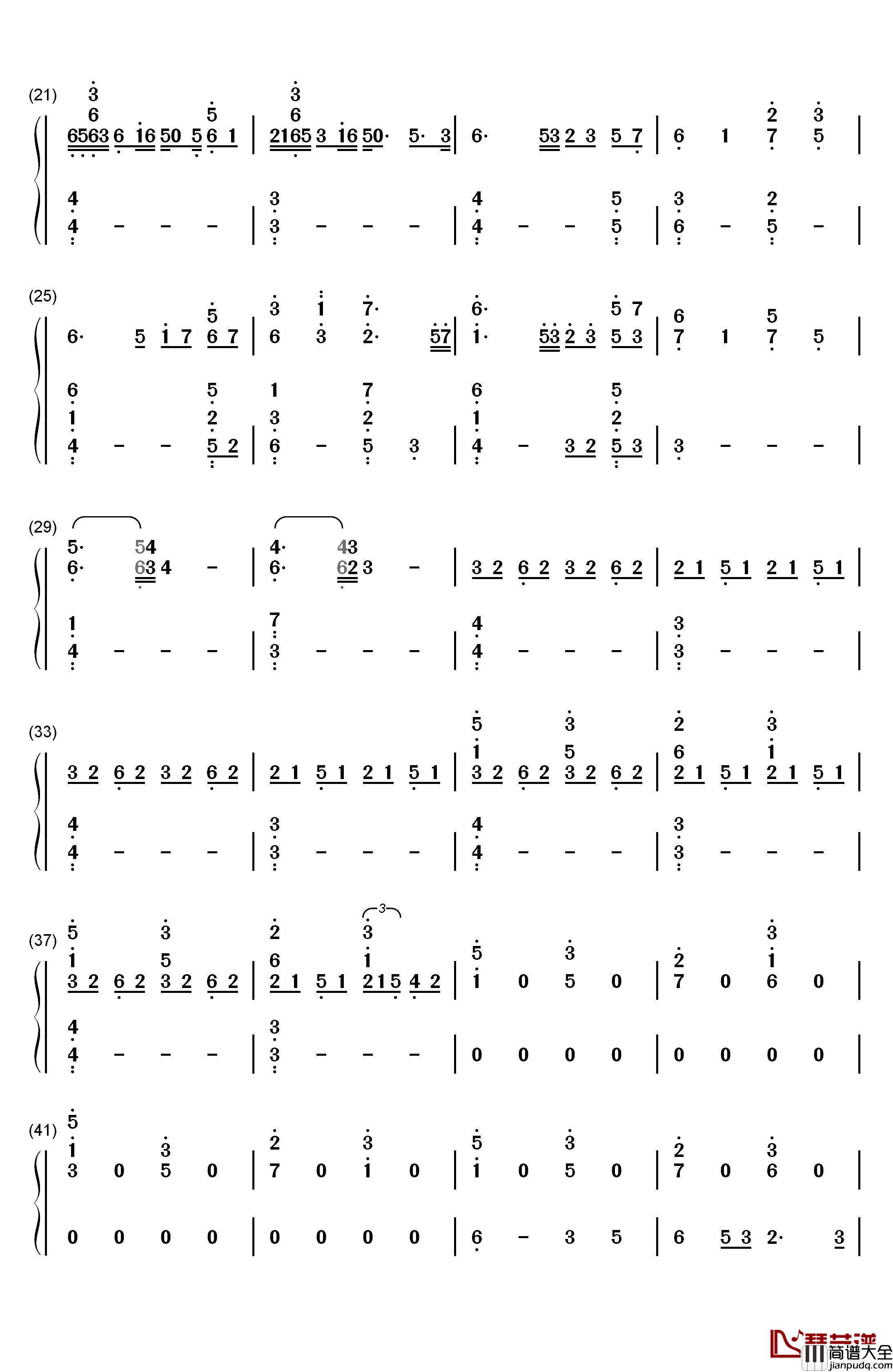 御神体钢琴简谱_数字双手_RADWIMPS