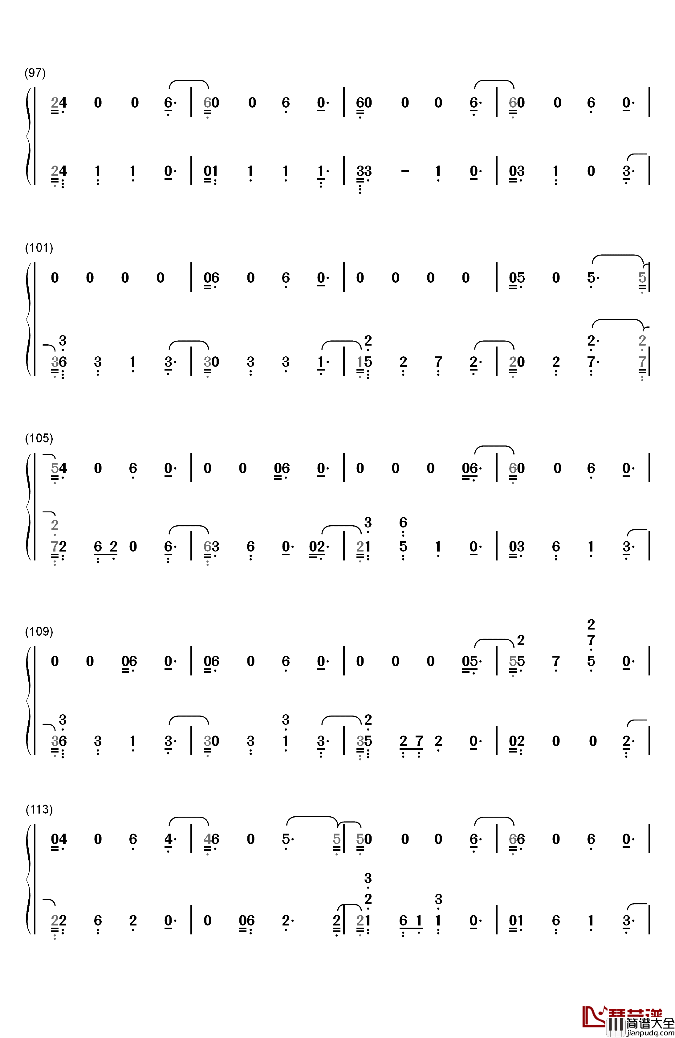 13_Beaches钢琴简谱_数字双手_Lana_Del_Rey